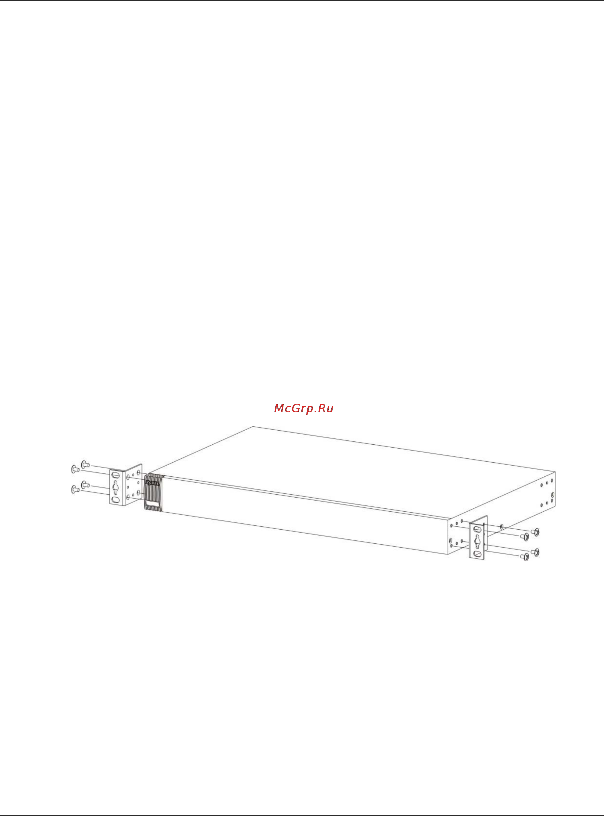 Zyxel XGS1910-24 [11/73] Mounting the switch on a rack