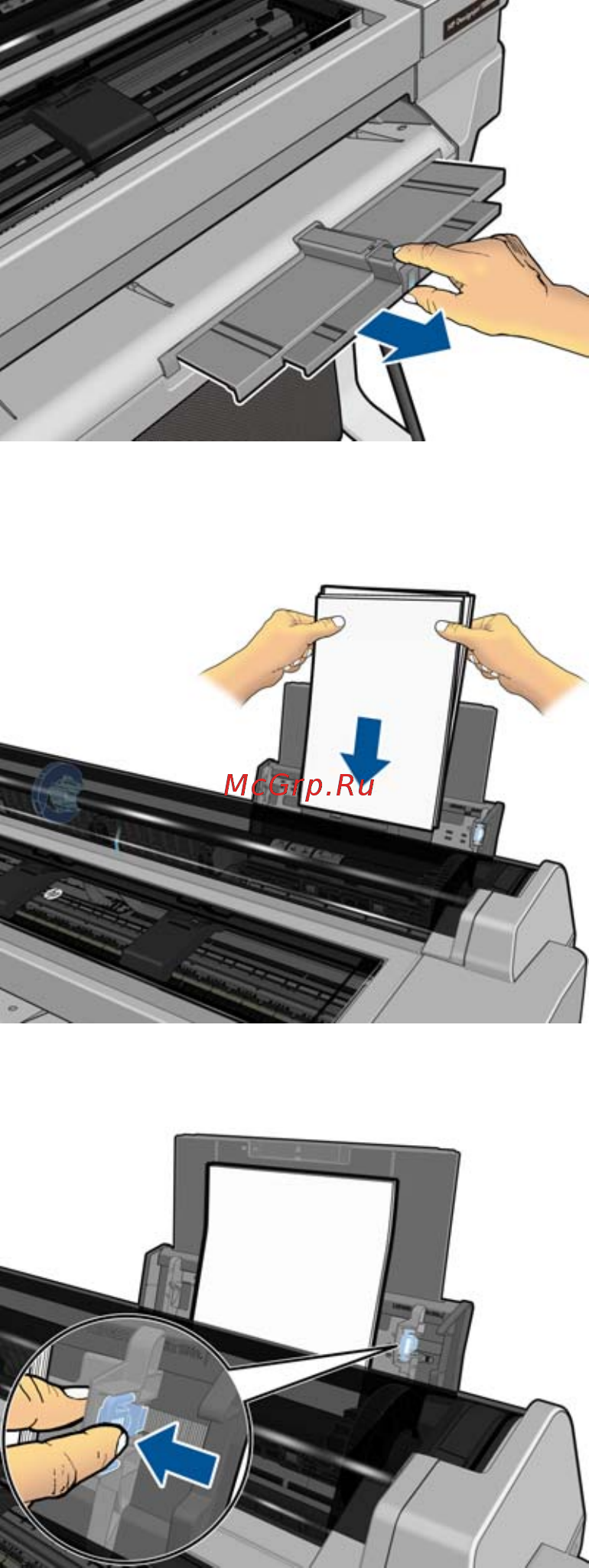 HP designjet t120 [47/160] Просмотр сведений о бумаге