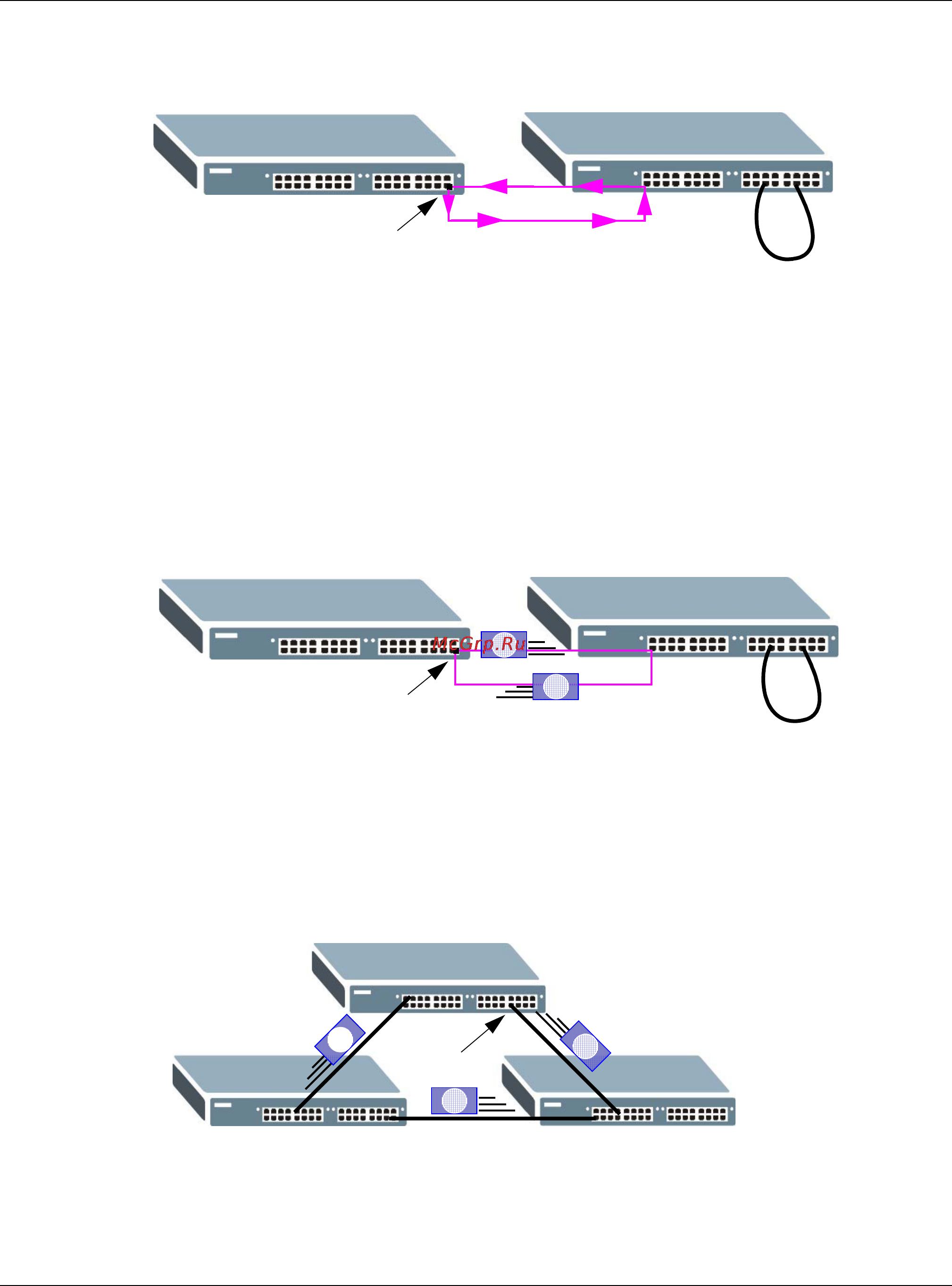 Zyxel XS3700-24 [244/440] Note after resolving the loop problem on your network you can re activate the disabled port via the web configurator see section 6 on page 63 or via commands see the ethernet switch cli reference guide