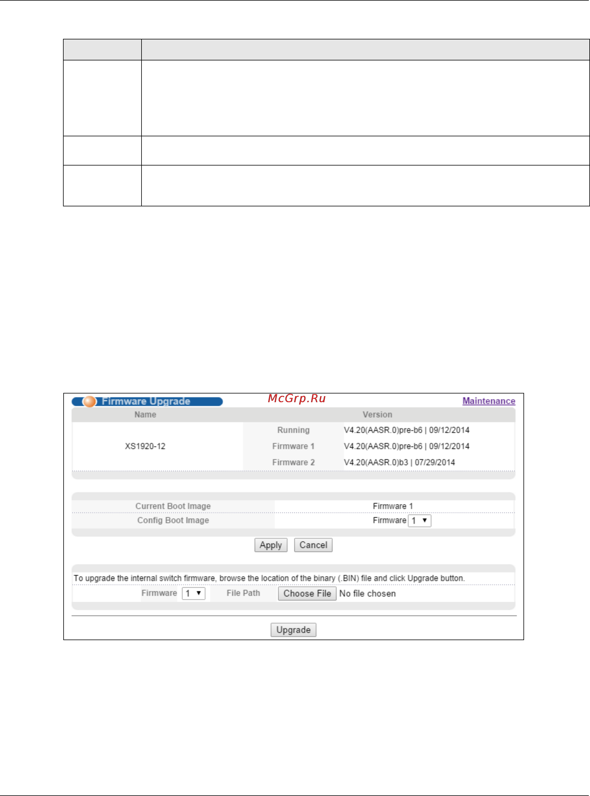 Zyxel XS3700-24 [351/440] Firmware upgrade