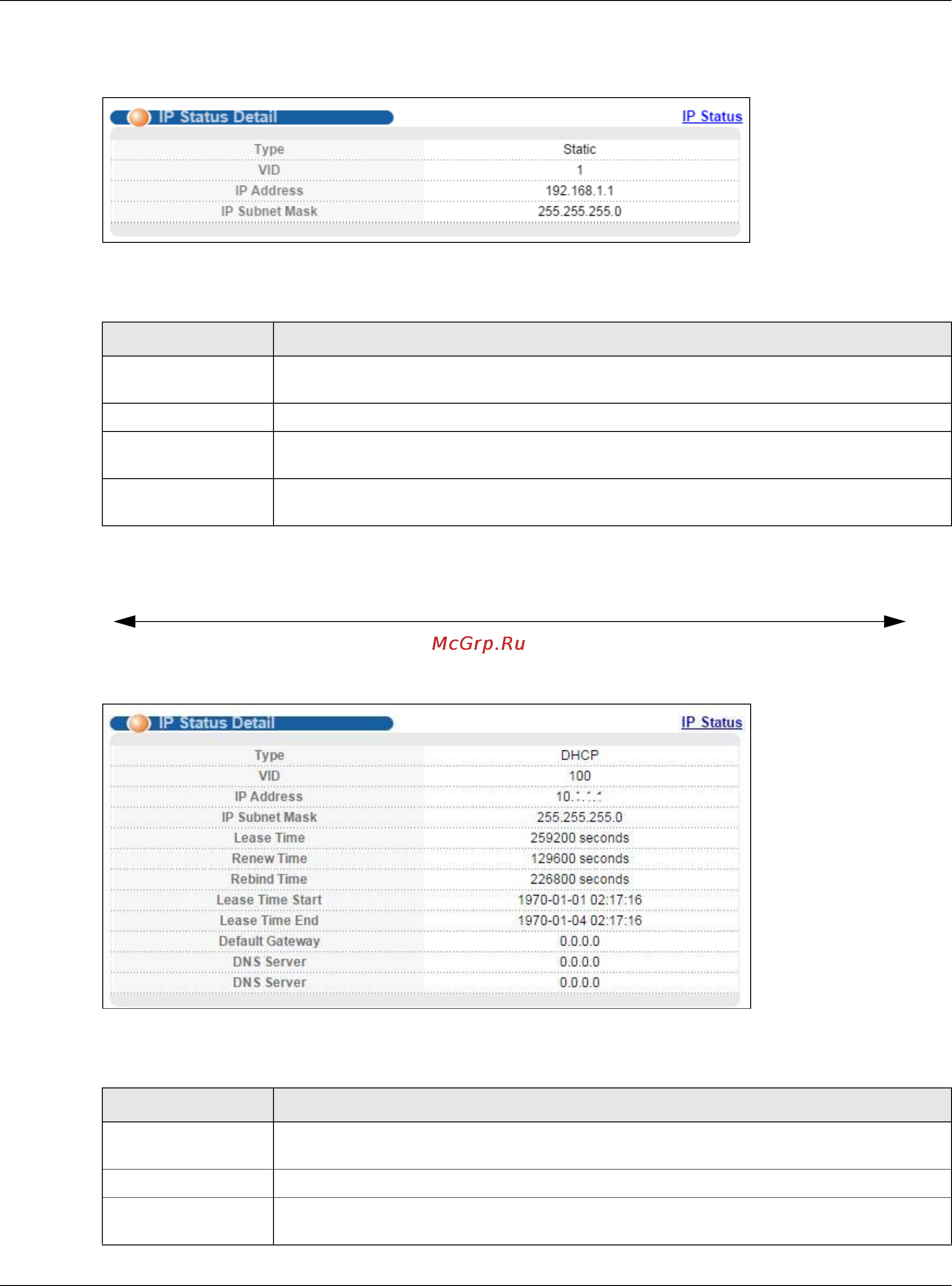 Zyxel XS3700-24 [59/440] Dynamic ip details dhcp