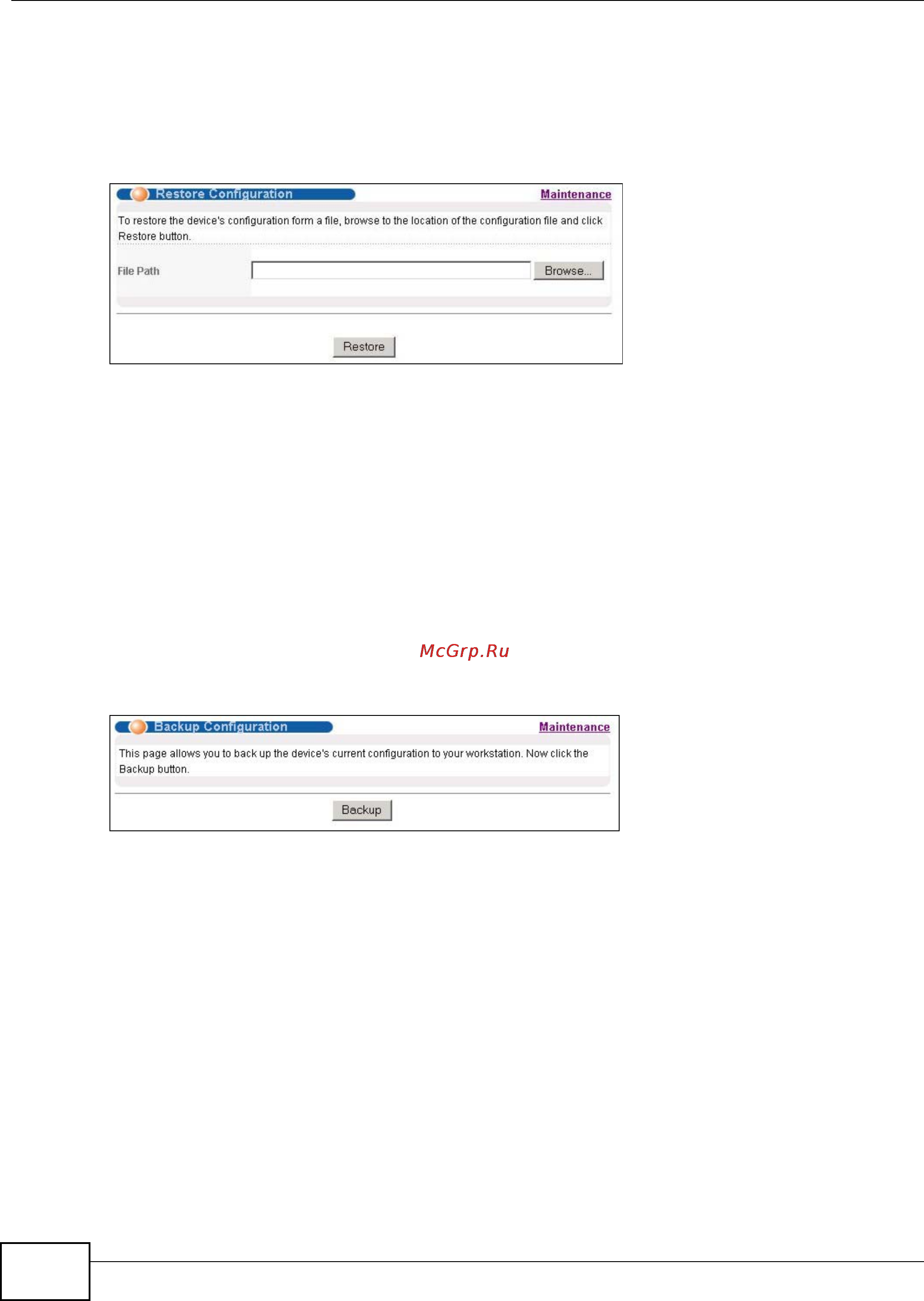 Zyxel XS3900-48F [272/332] Restore a configuration file