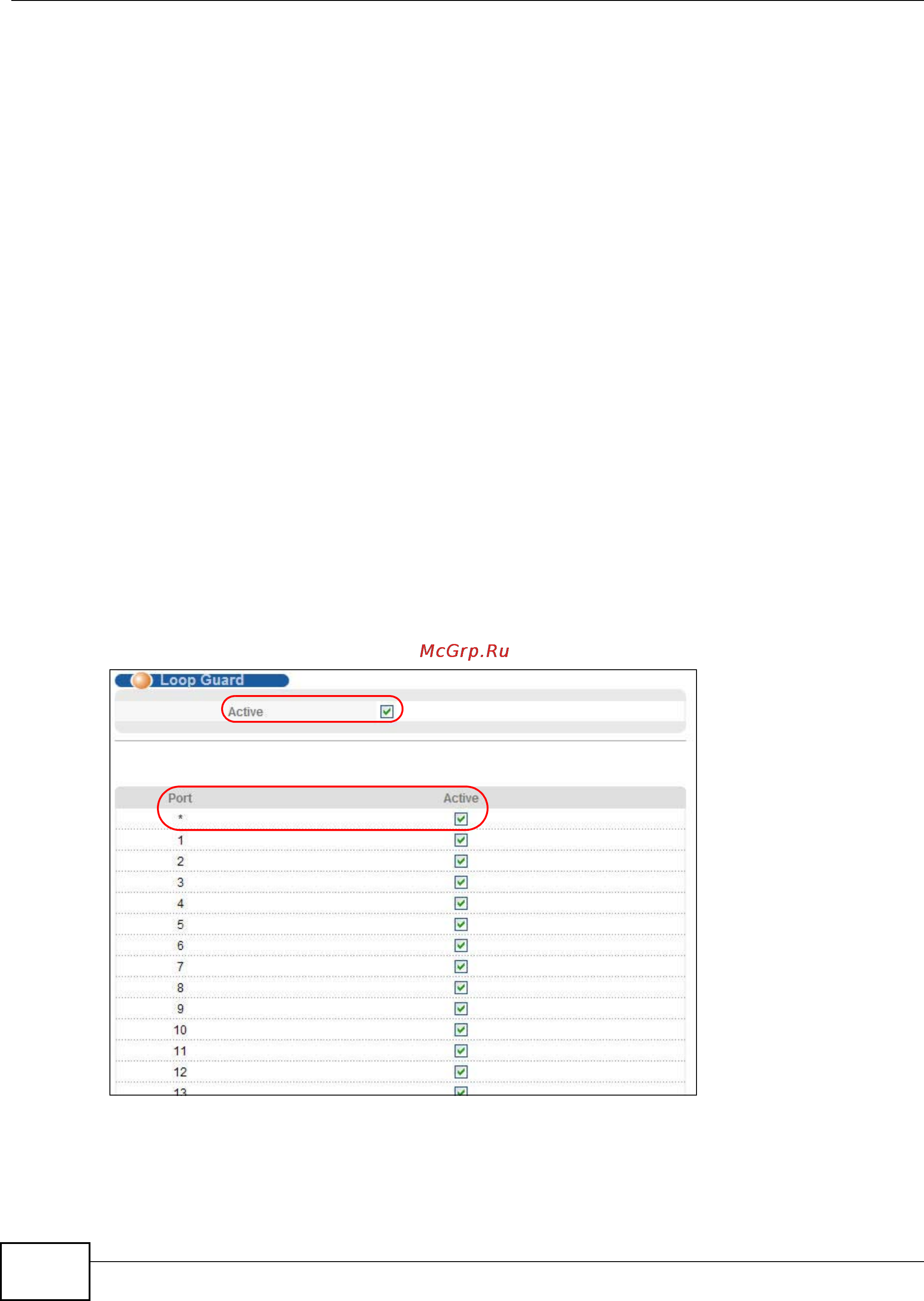 Zyxel XS3900-48F [38/332] How to use error disable and recovery on the switch
