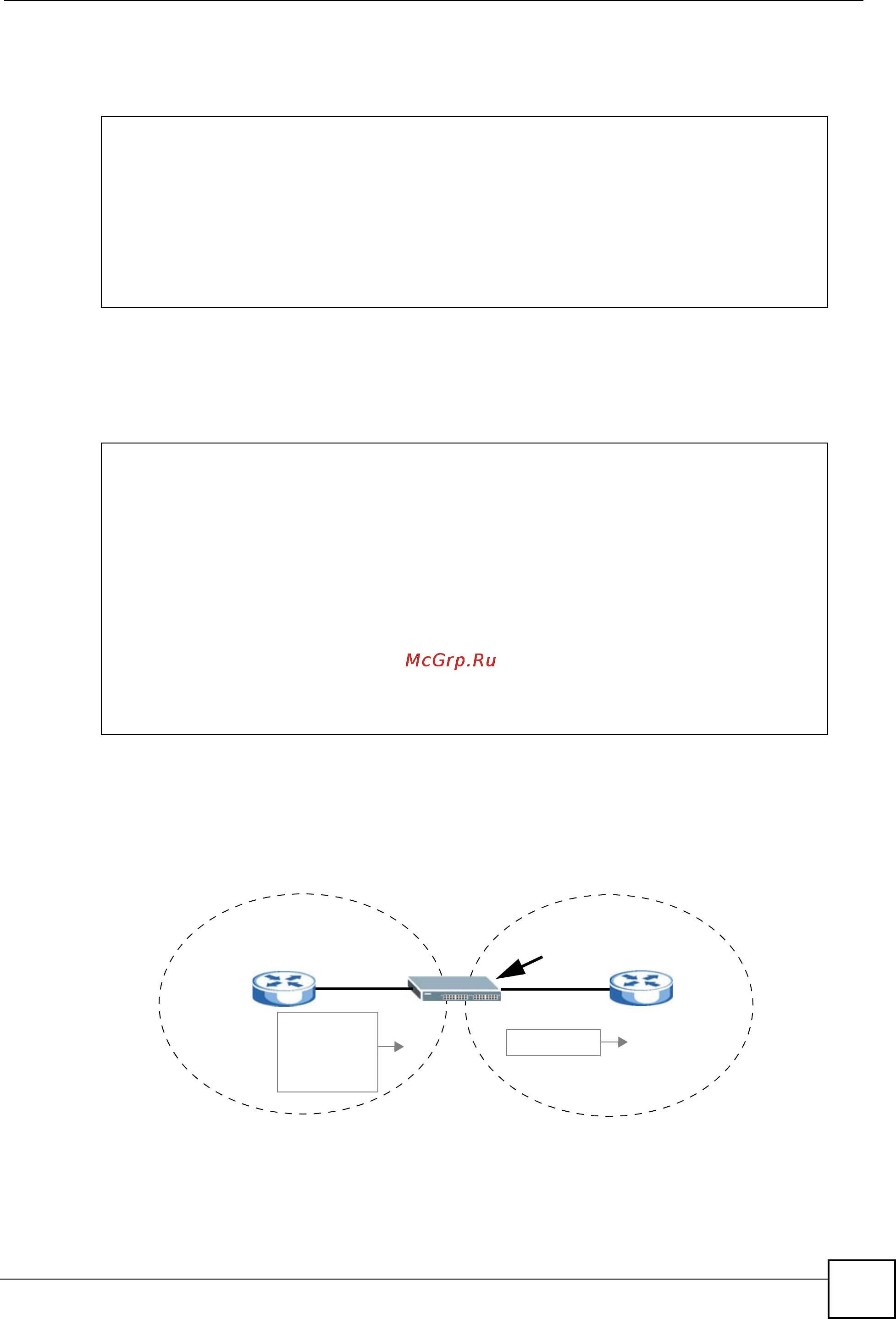 Zyxel XS3900-48F [227/384] Is also set to 1 as this router should participate in router elections