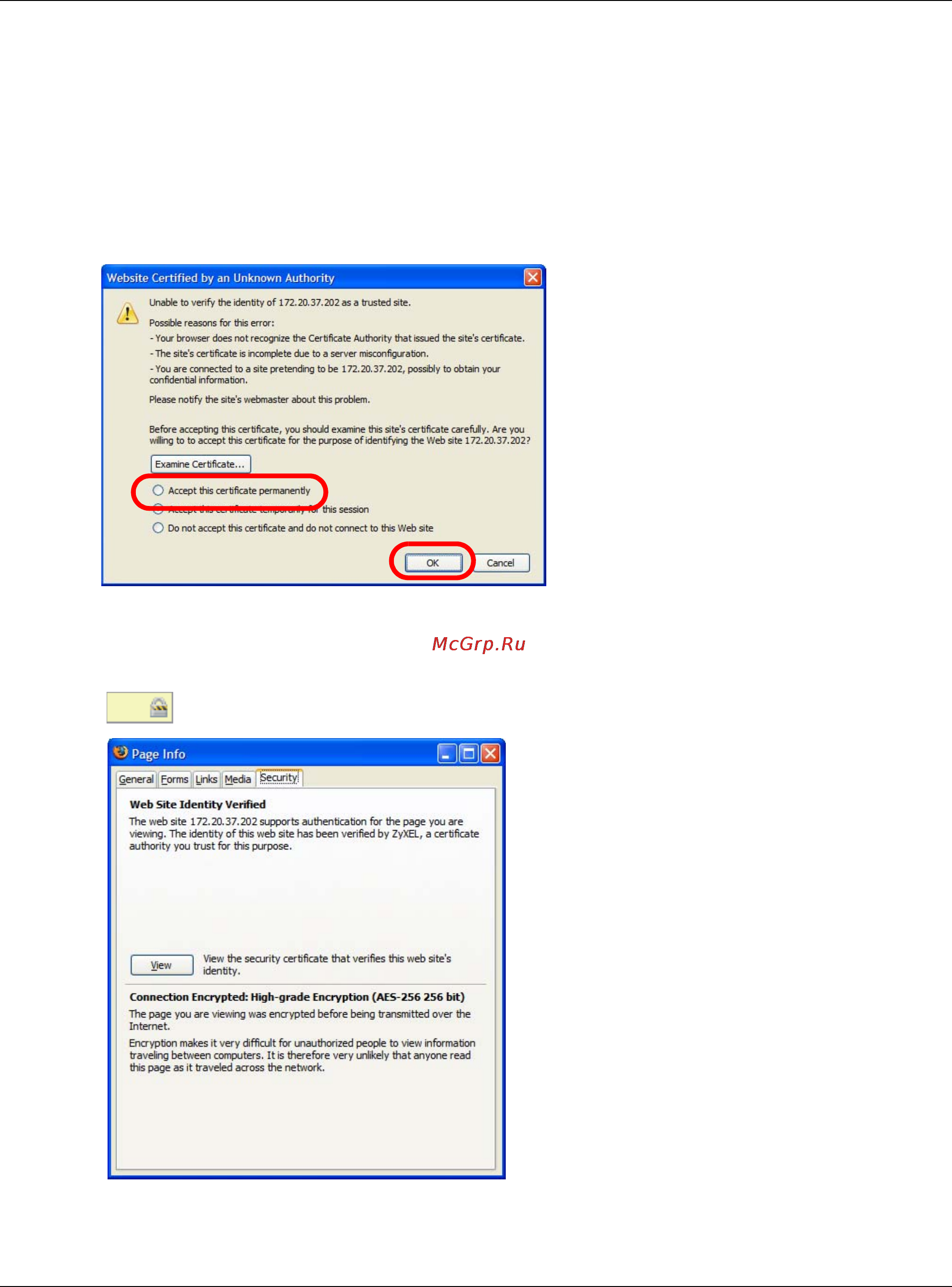 Zyxel NXC5500 [423/469] Firefox