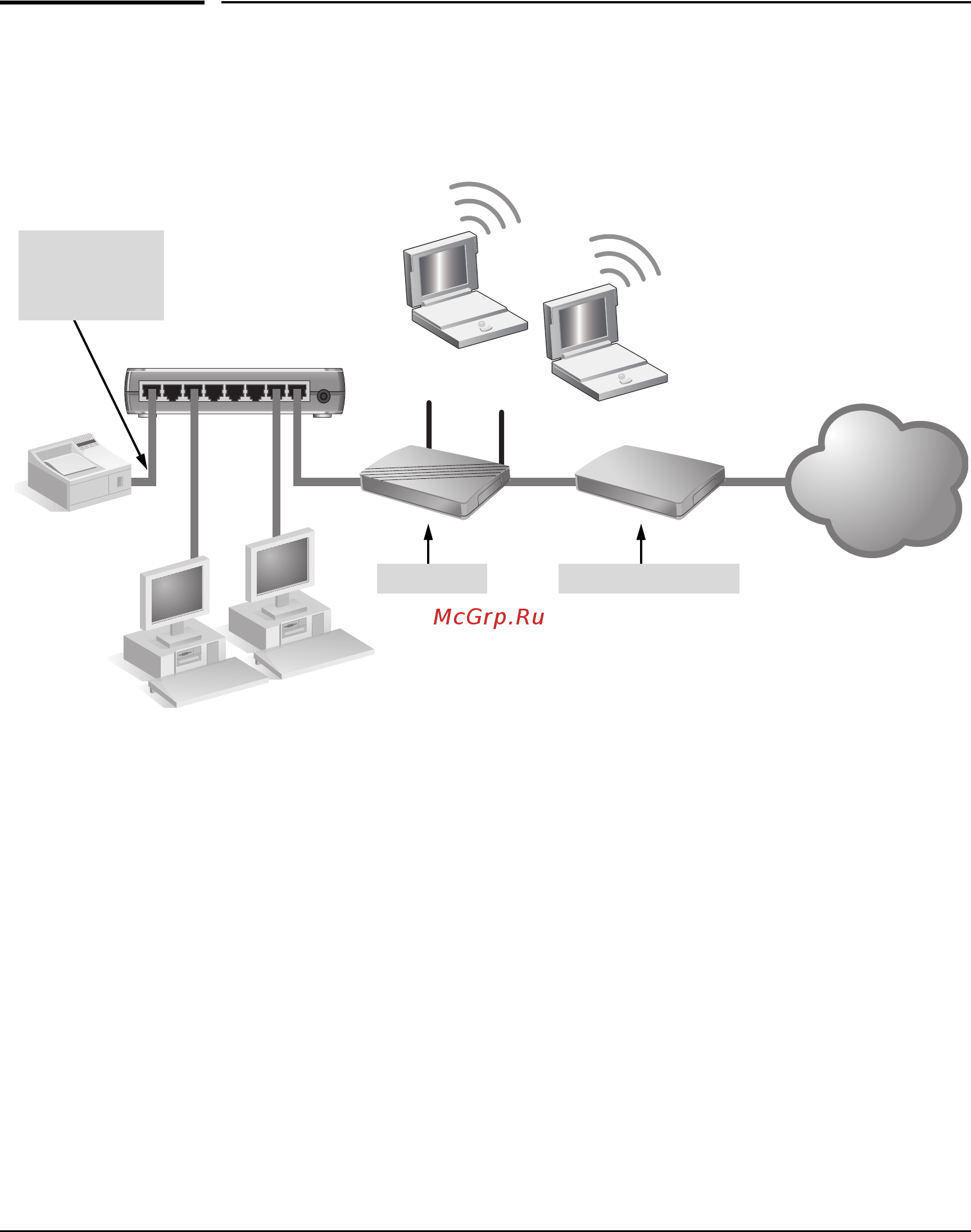 HP 1405-5g v2 switch, j9792a [20/182] Sample network topologies