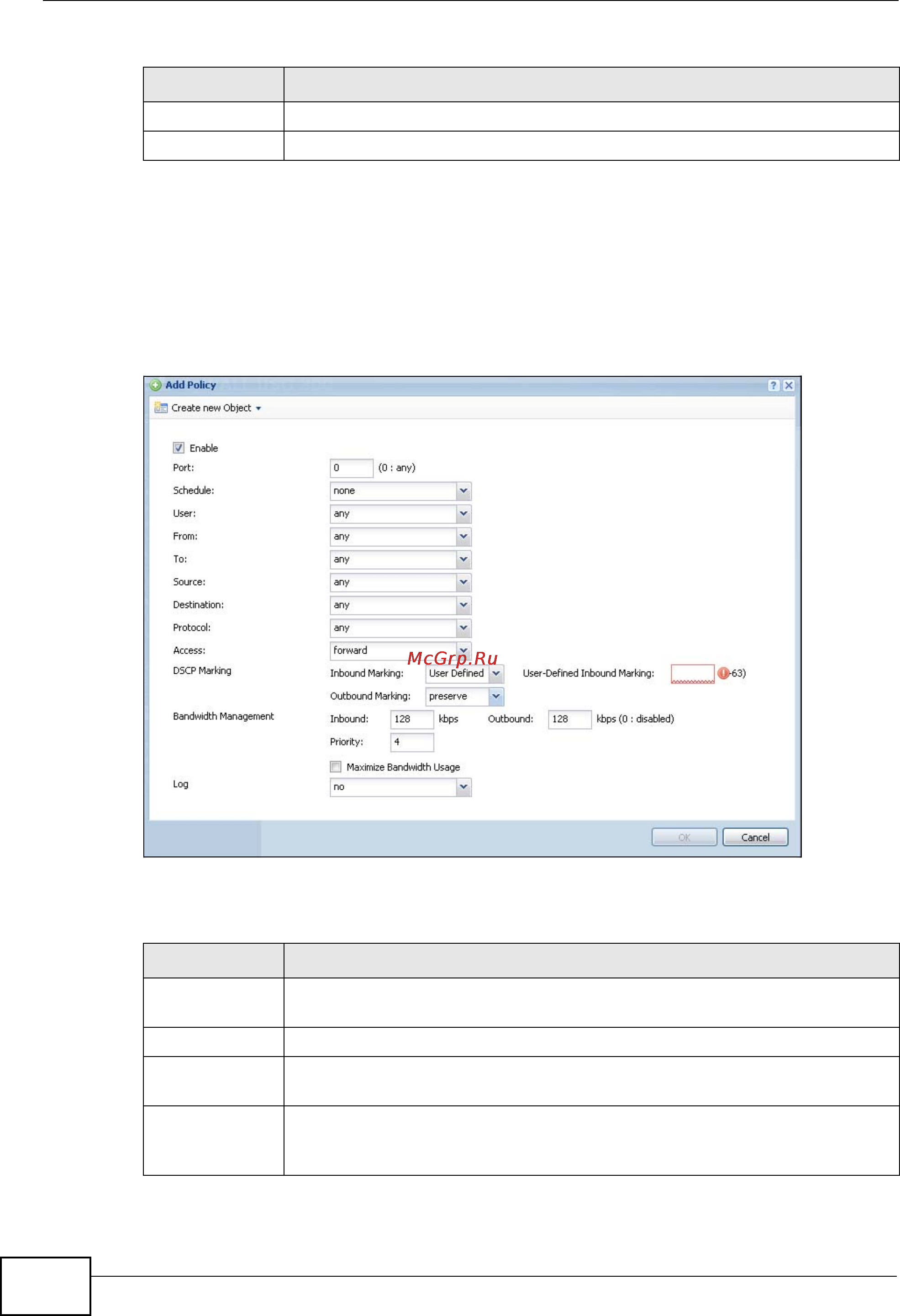 Zyxel NXC5200 [284/720] Add edit policy