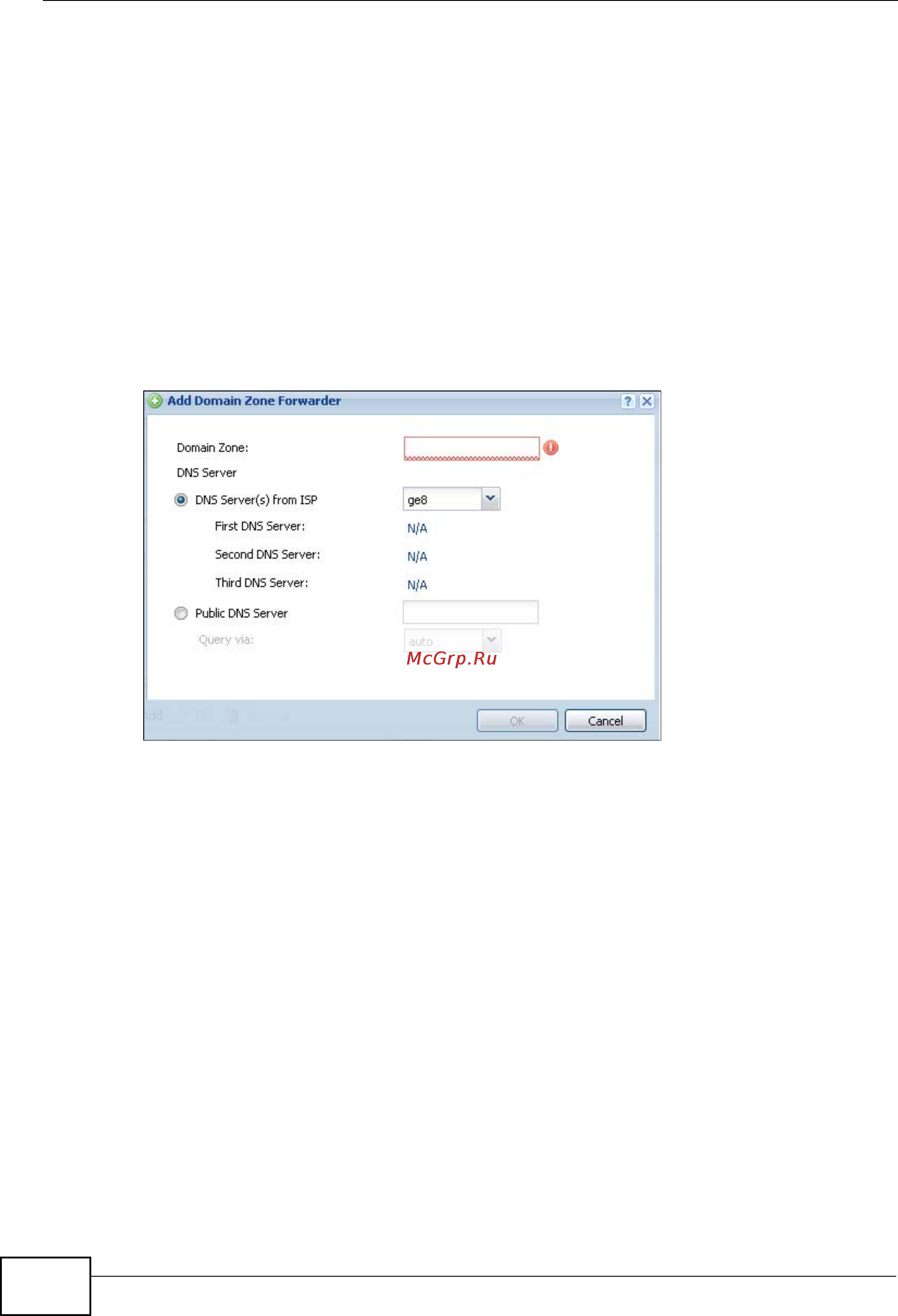 Zyxel NXC5200 [474/720] Domain zone forwarder