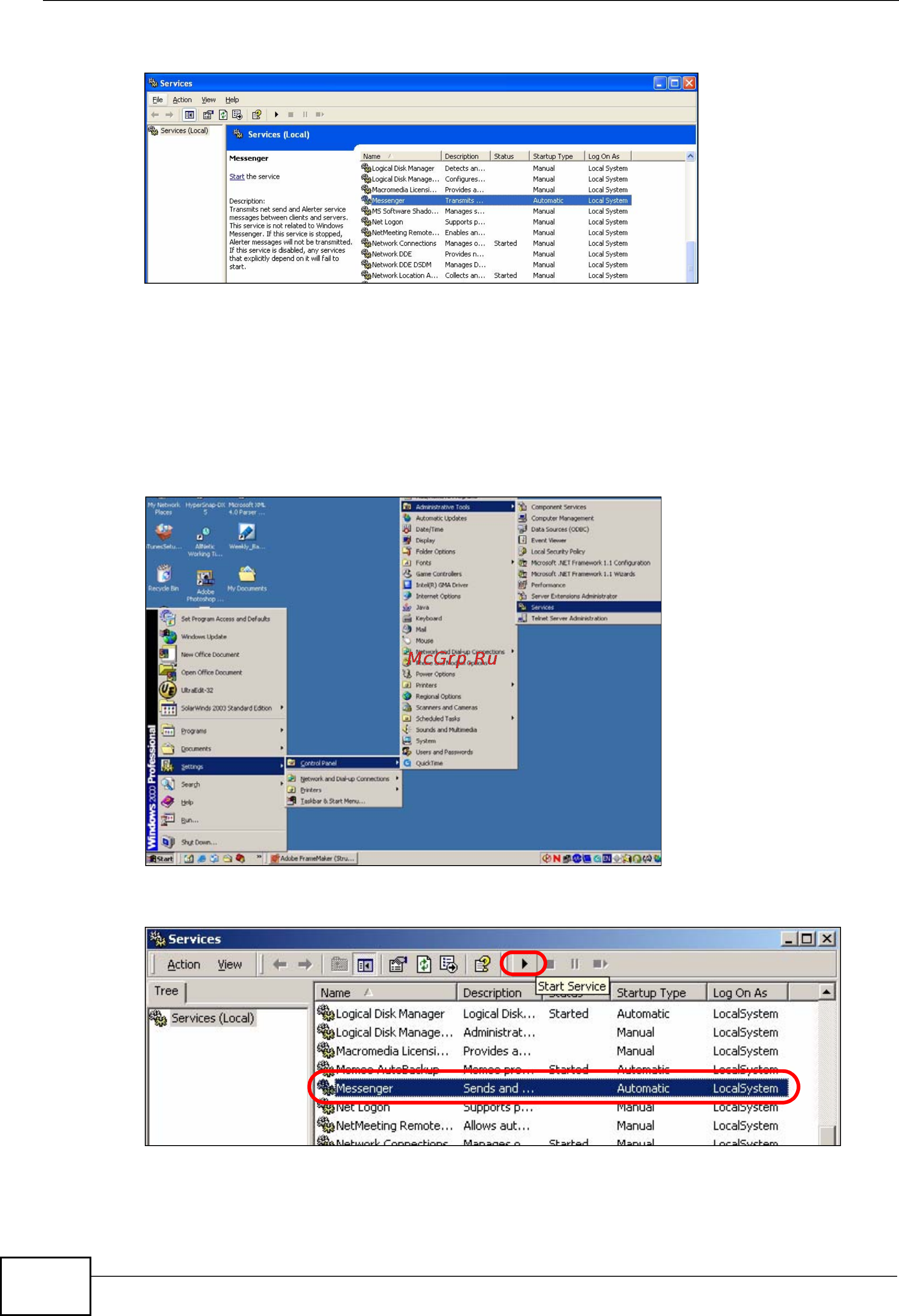 Zyxel NXC5200 [618/720] Windows 2000