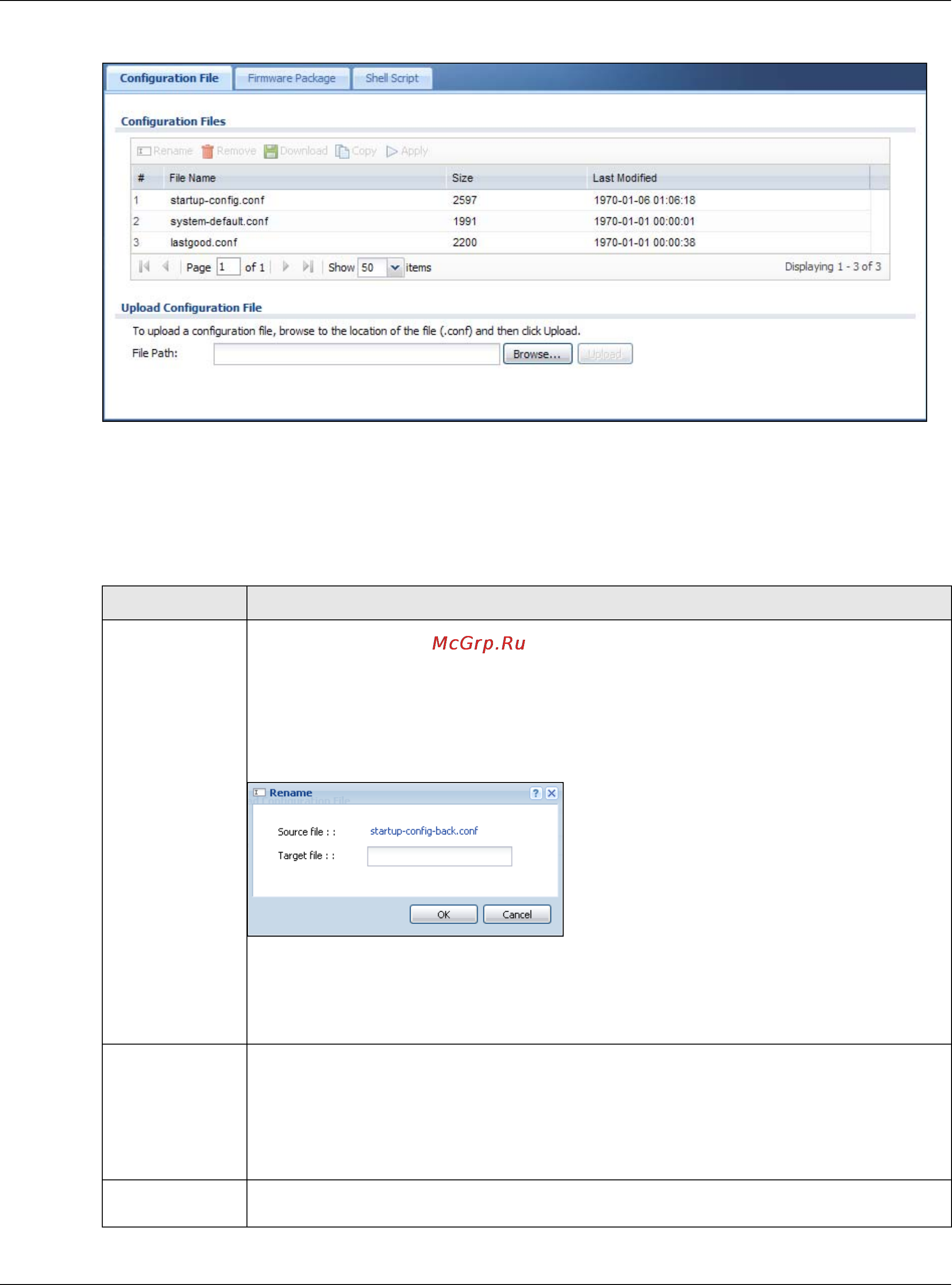 Zyxel WAC6502D-E [170/238] Do not turn off the nwa wac while configuration file upload is in progress