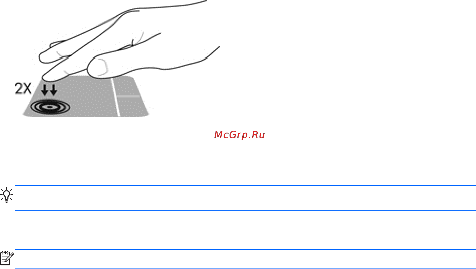 HP probook 450, e9x95ea [38/135] Выключение и включение сенсорной панели