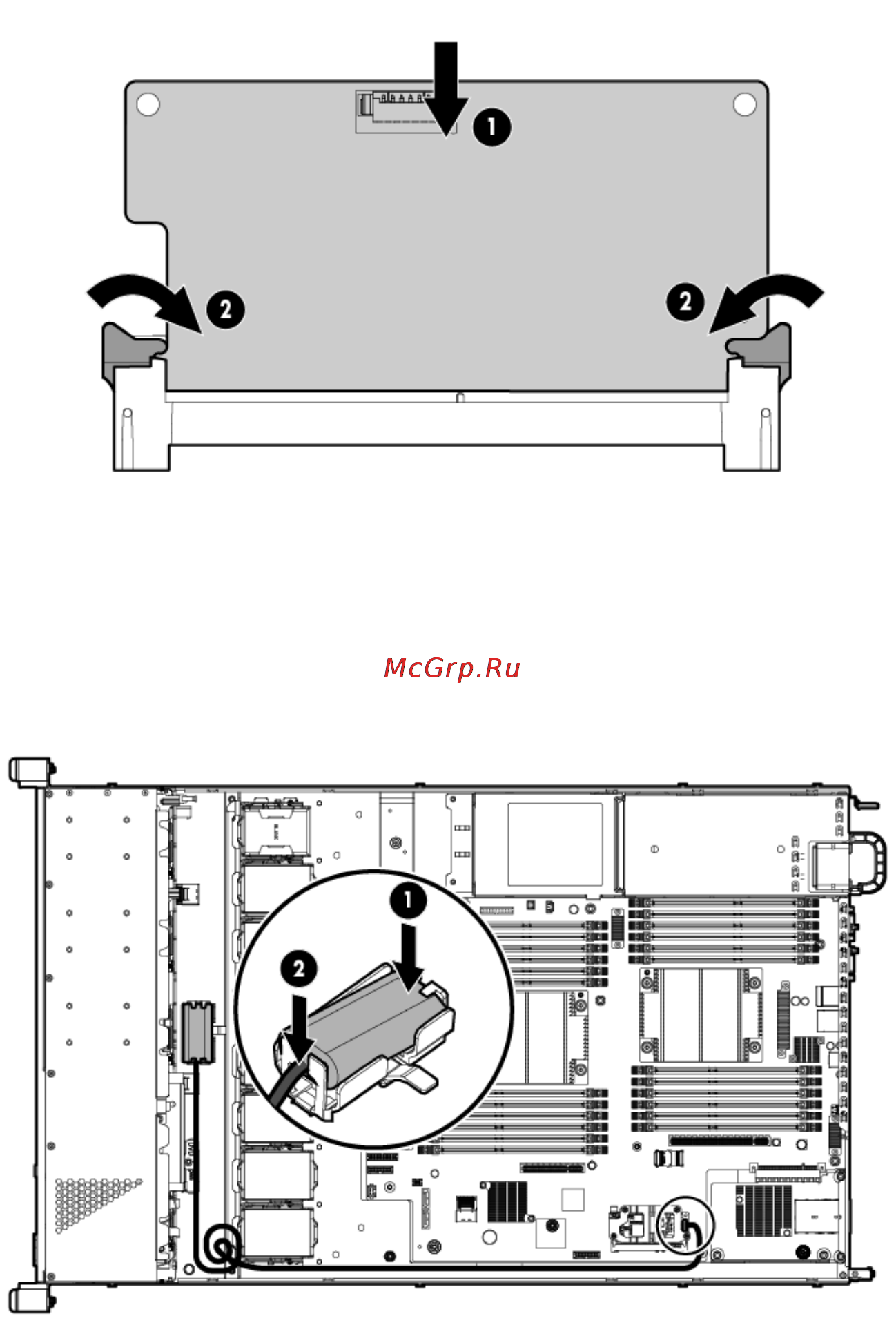 HP dl160gen8 [41/109] Connect each power cord to the power source