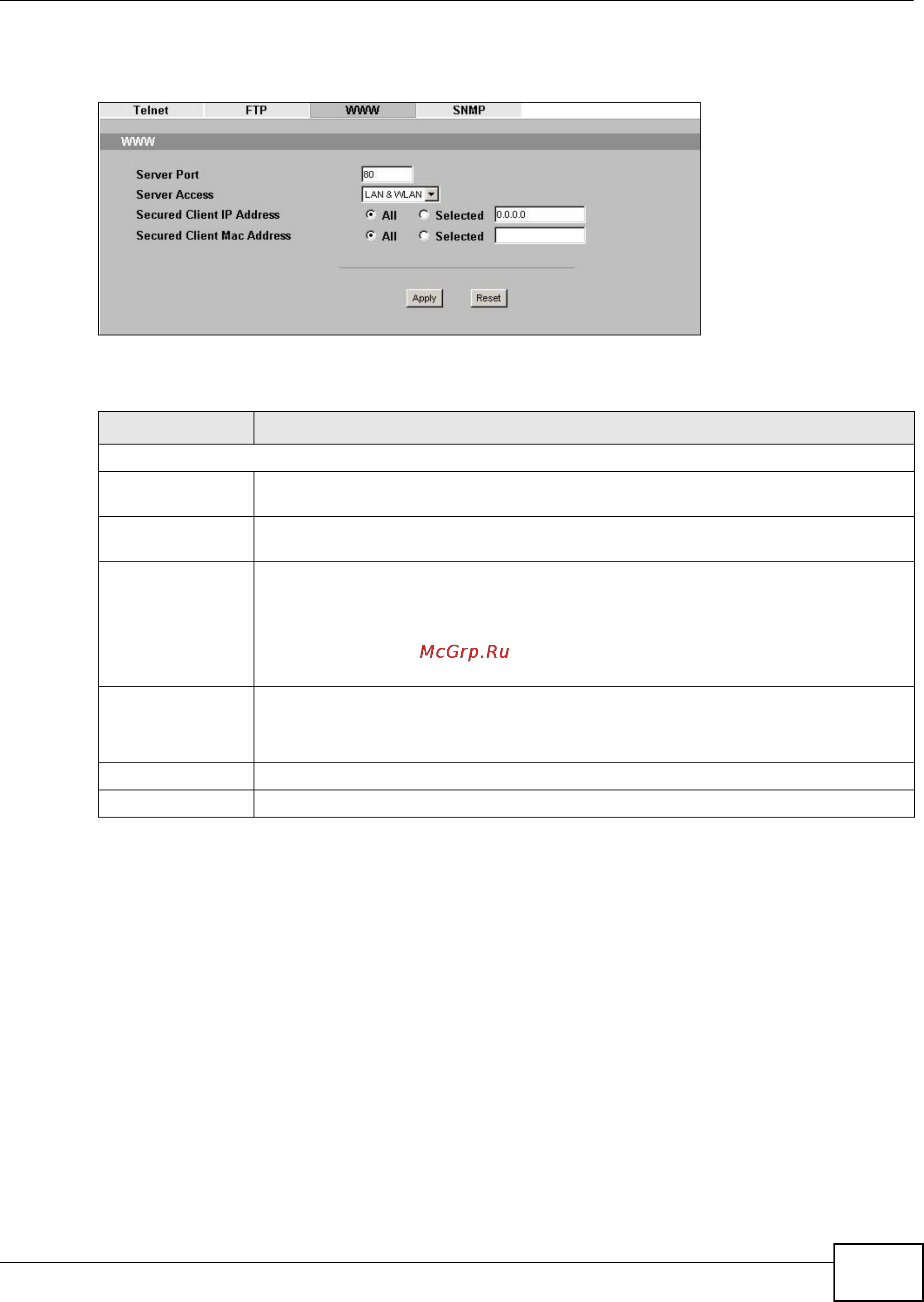 Zyxel NWA1100-N [105/240] Chapter 12 remote management
