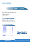 Zyxel NWA1300-NJ Инструкция по установке