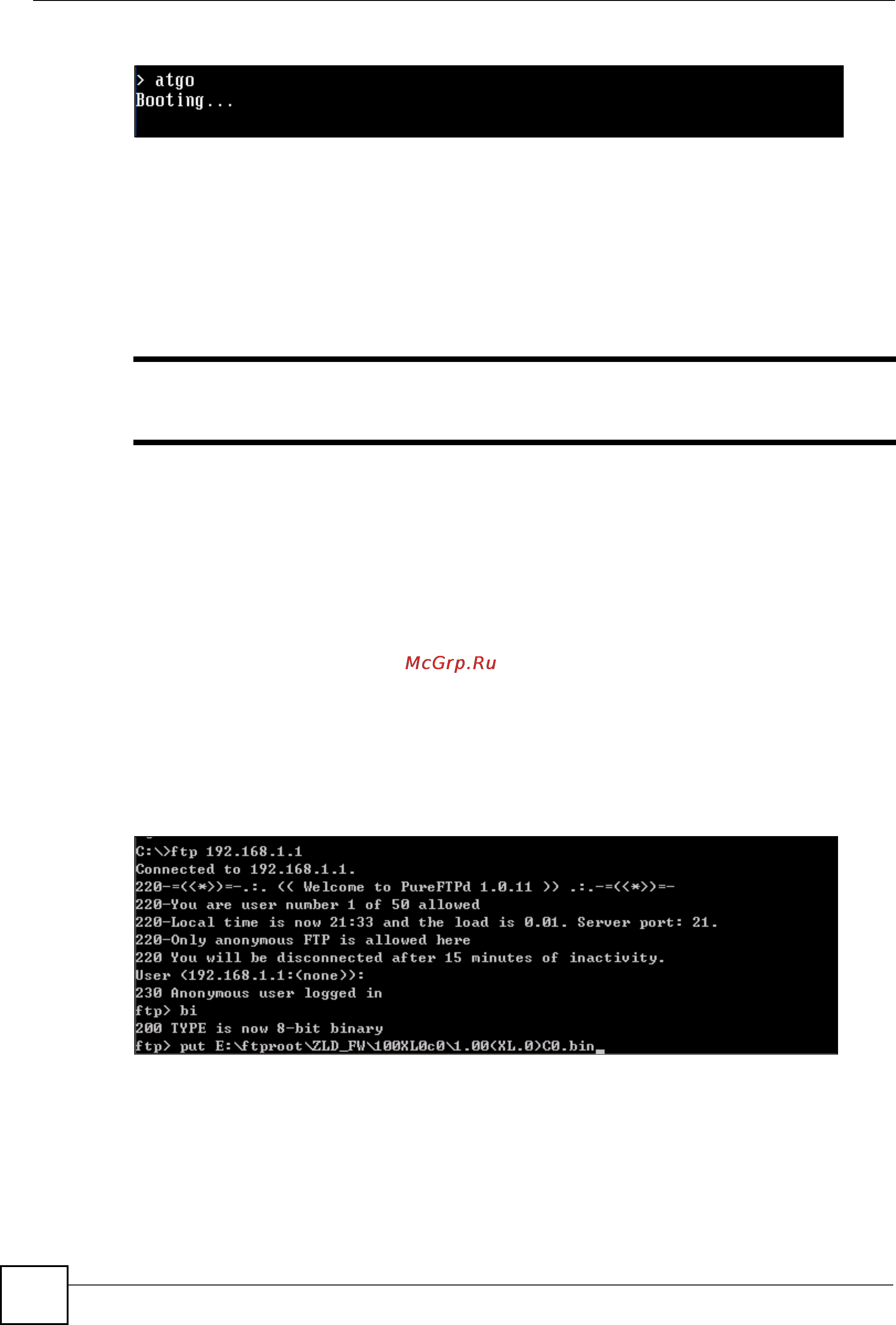Zyxel NWA3160-N [114/152] Restoring the firmware