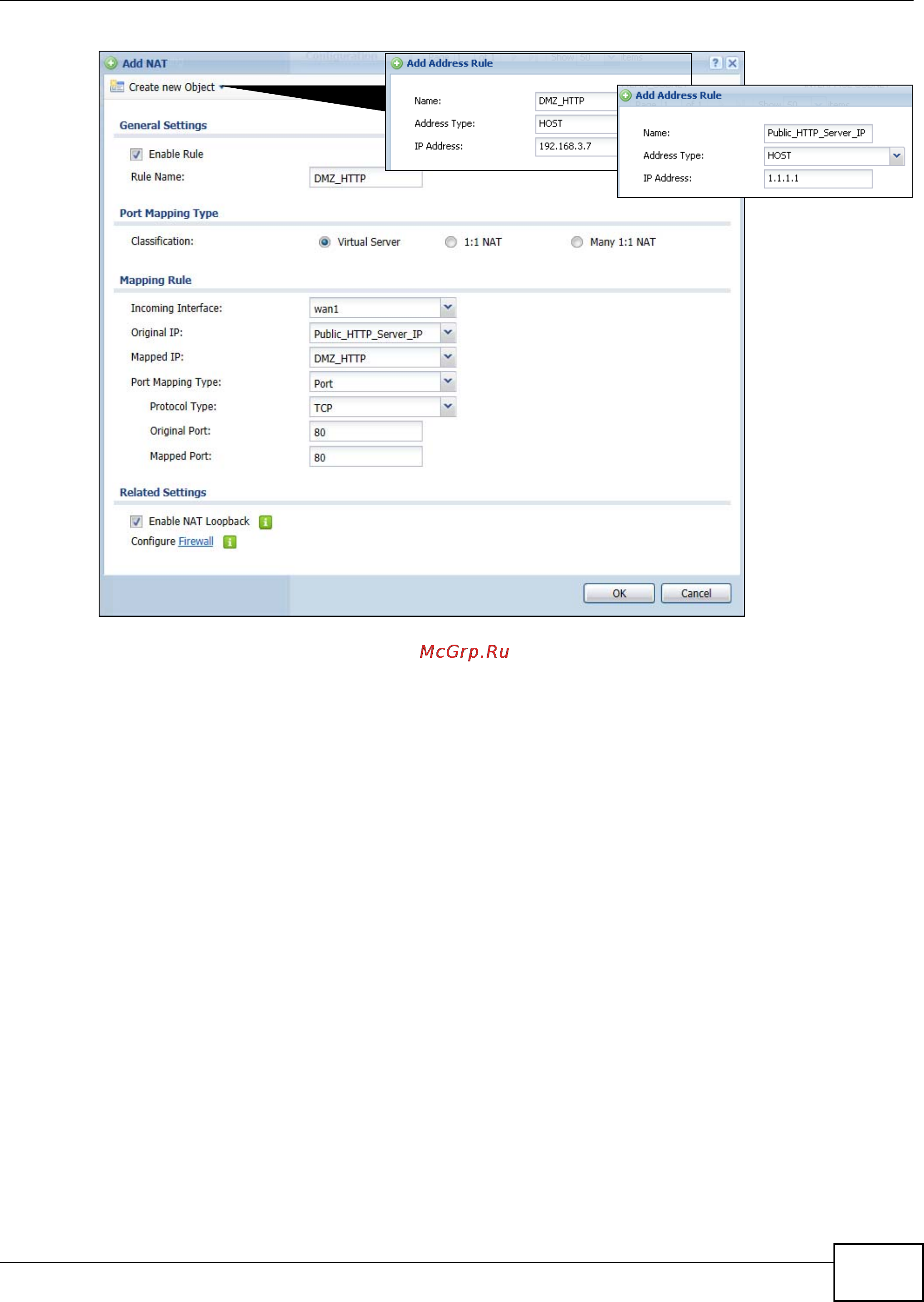 Zyxel ZyWALL USG 2000 [113/150] Set up a firewall rule