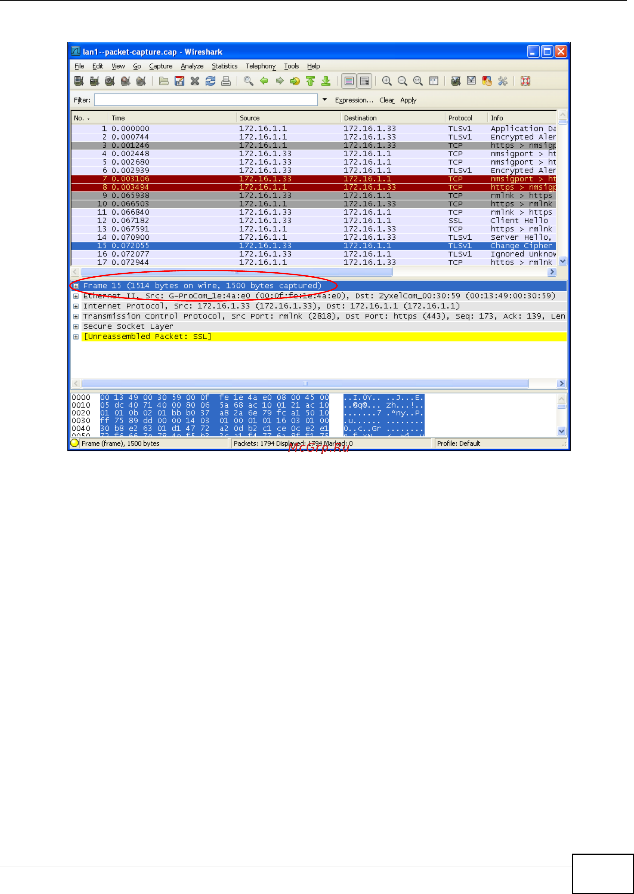 Zyxel ZyWALL USG 2000 [143/150] How to use packet flow explore for troubleshooting