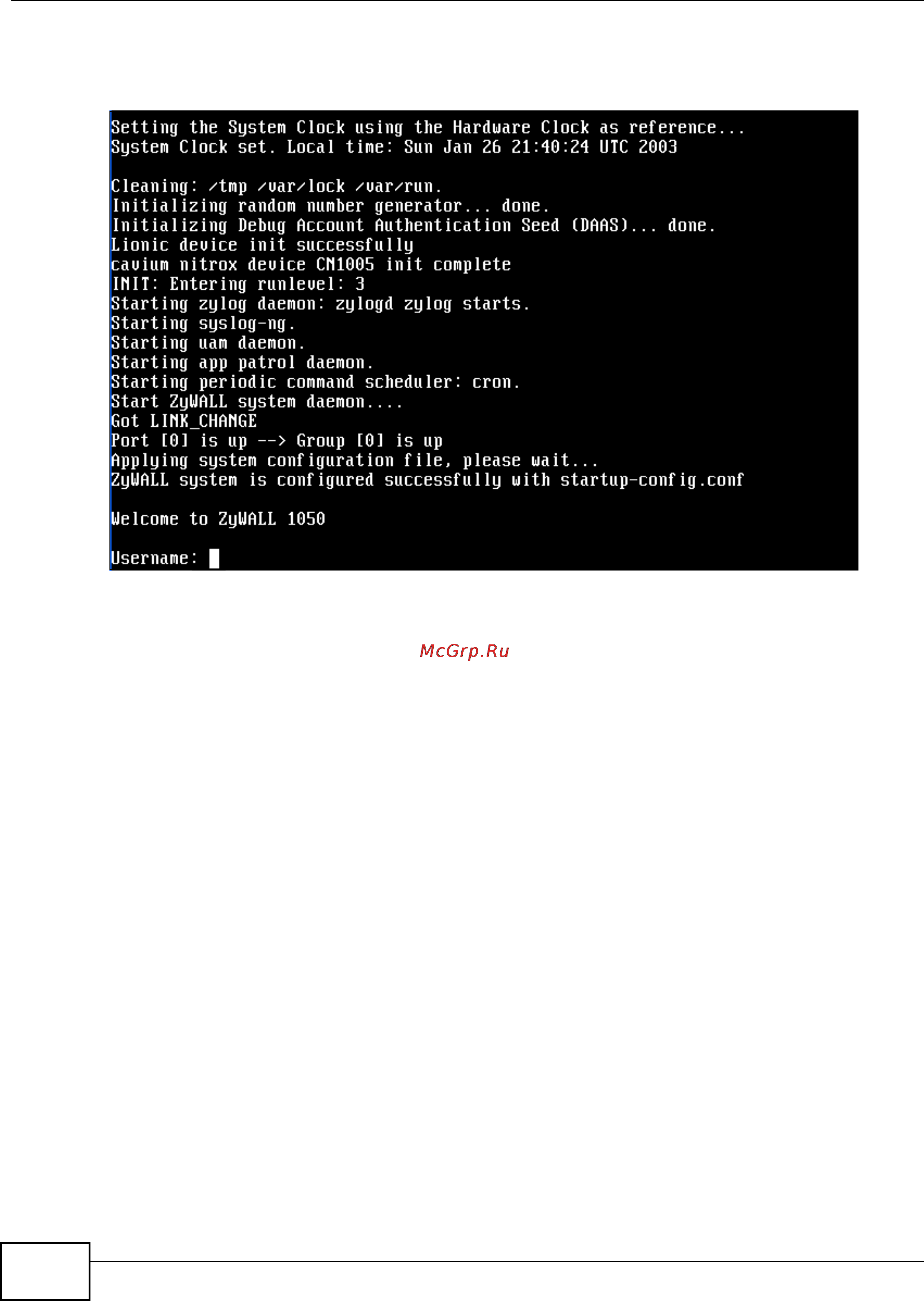 Zyxel ZyWALL USG 20 [312/386] Restoring the default system database