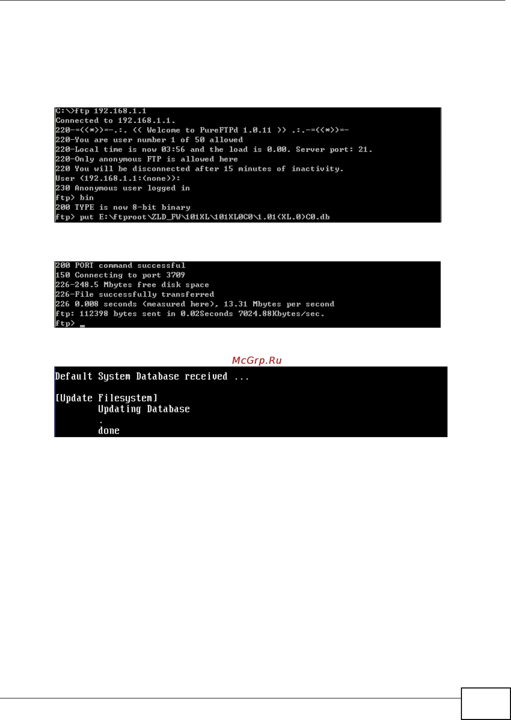 Zyxel ZyWALL USG 50 Справочник командного интерфейса онлайн [315/386] 154394