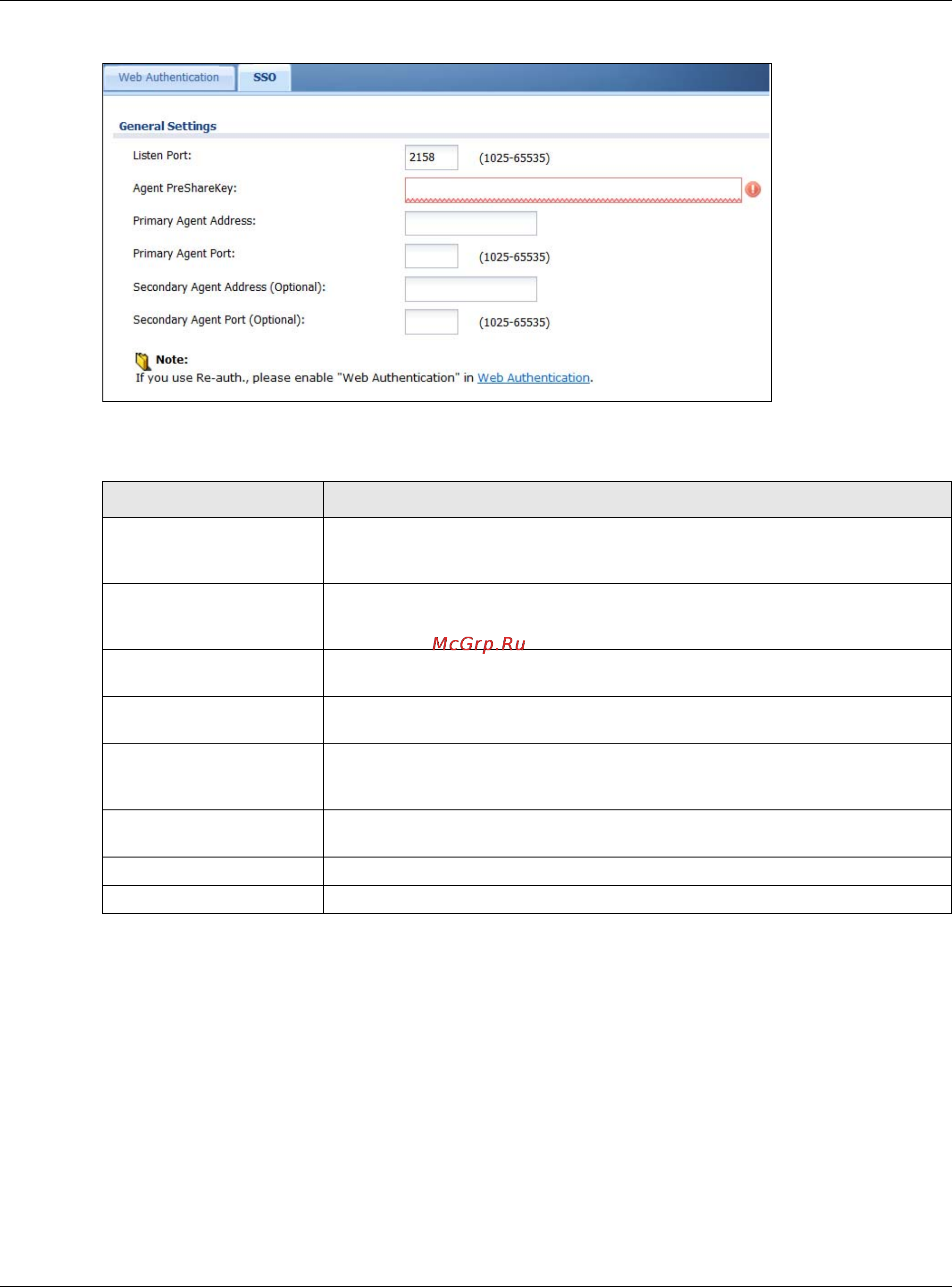Zyxel USG 40W [347/829] Enable web authentication
