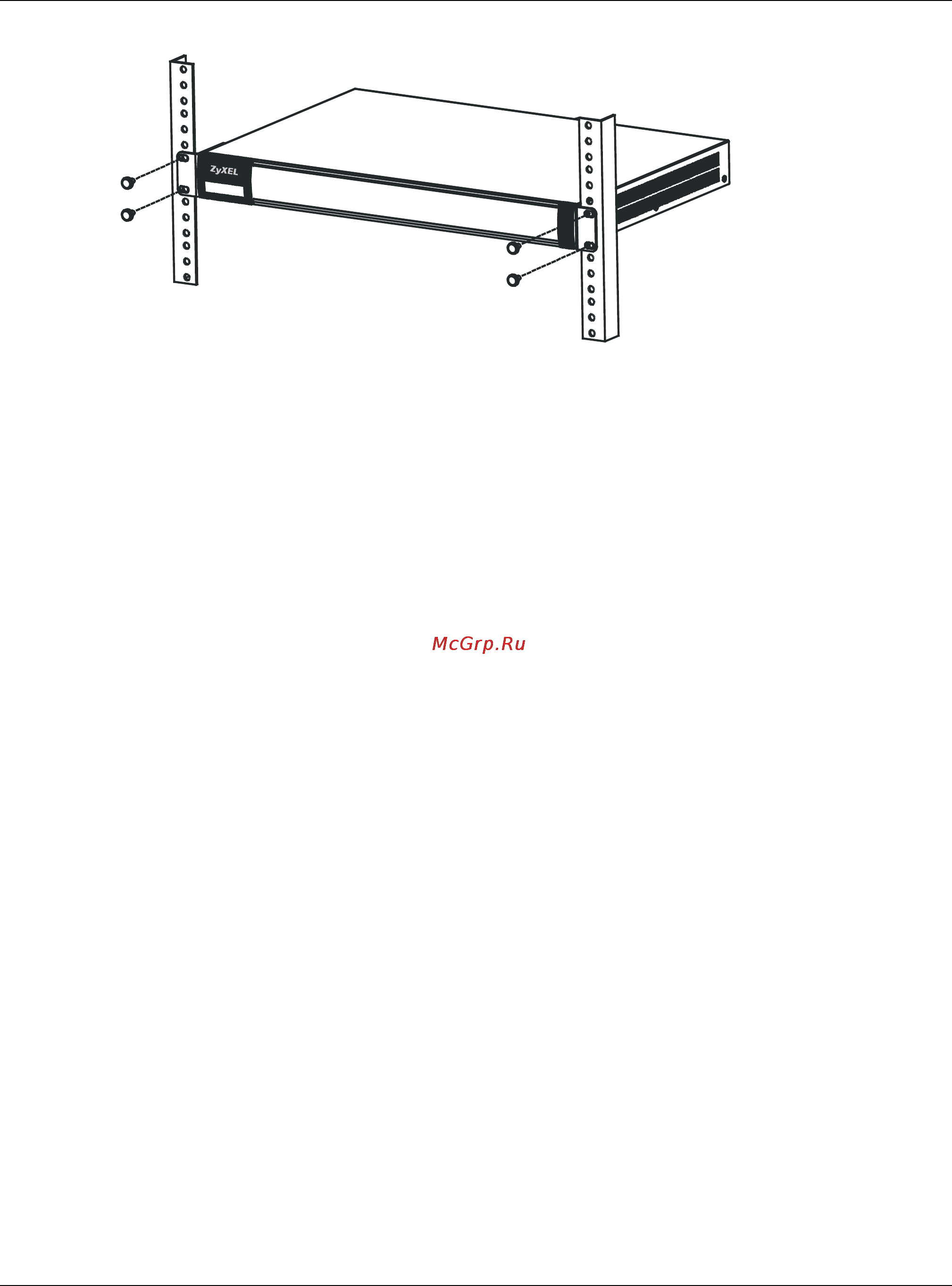 Zyxel ZyWALL 1100 [54/829] Wall mounting