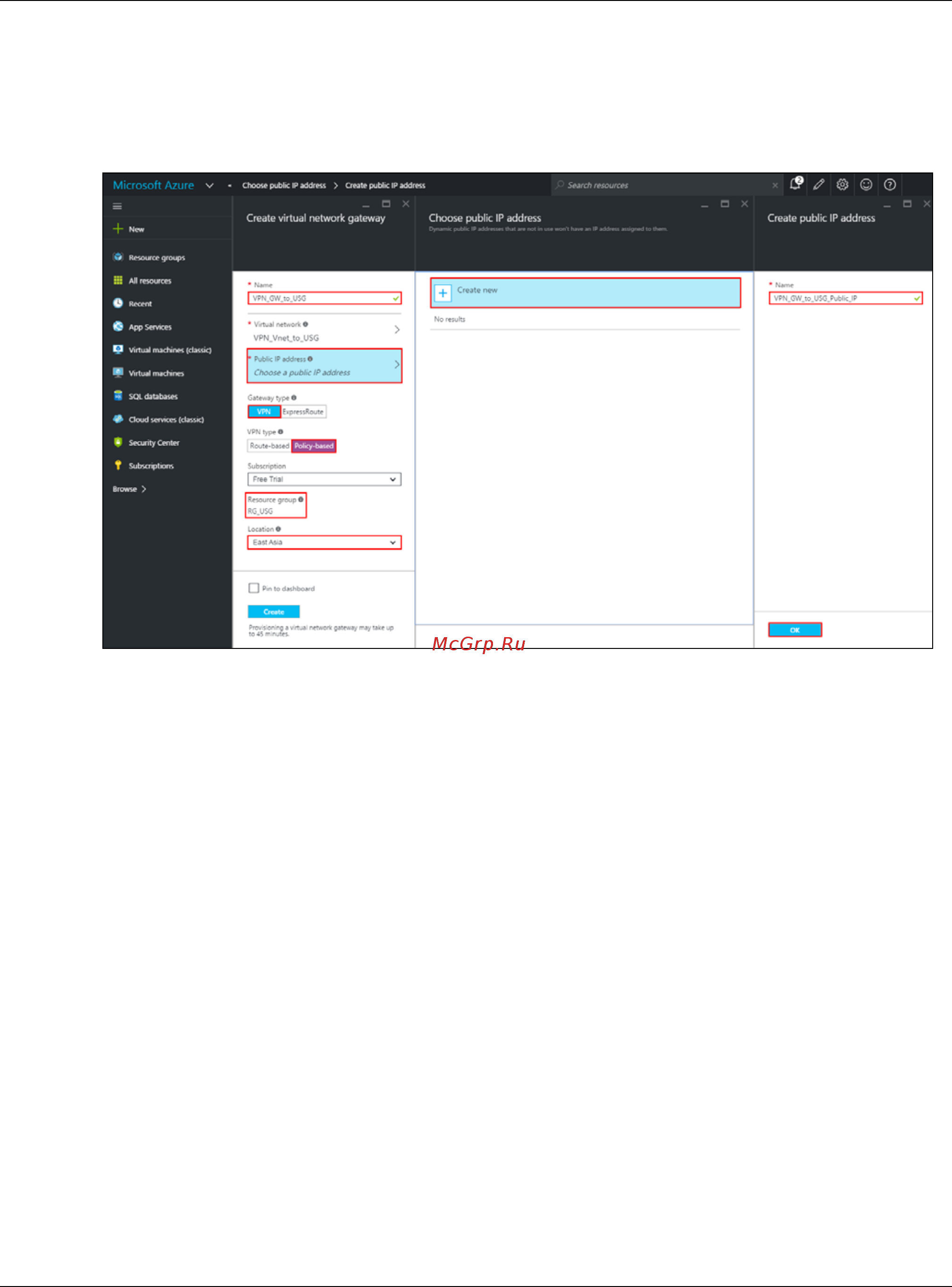Zyxel ZyWALL 310 [174/327] Create public ip address