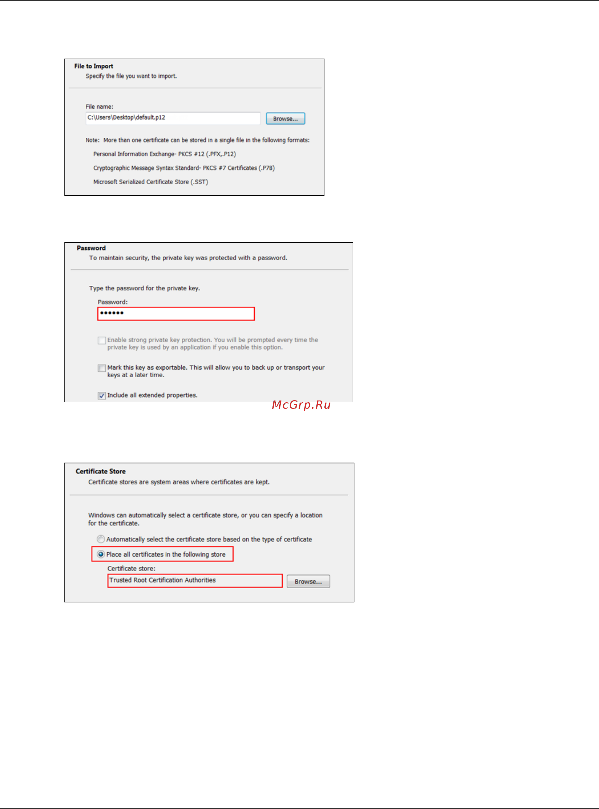 Zyxel USG 60 [89/327] Note each zywall usg device has its own self signed certificate by factory default when you reset to default configuration file the original self signed certificate is erased and a new self signed certificate will be created when the zywall usg boots the next time