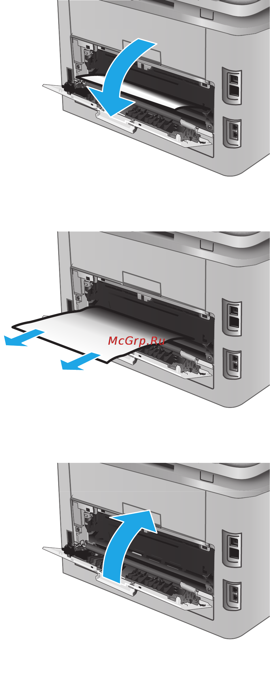 HP laserjet pro 200 color m252dw [93/116] Ruww устранение замятий бумаги 83