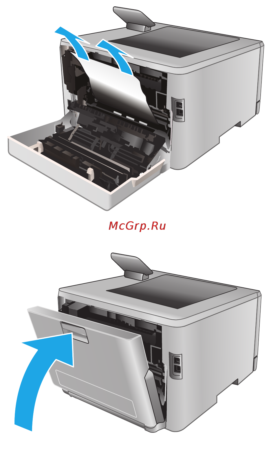 HP laserjet pro 200 color m252dw [95/116] Ruww устранение замятий бумаги 85