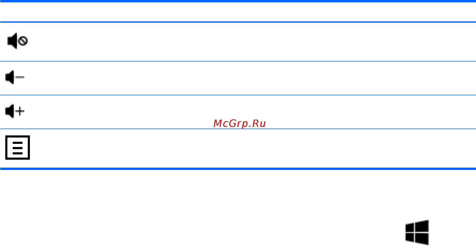 HP pavilion mini 300-050ur, l6j46ea [11/31] Using windows shortcut keys