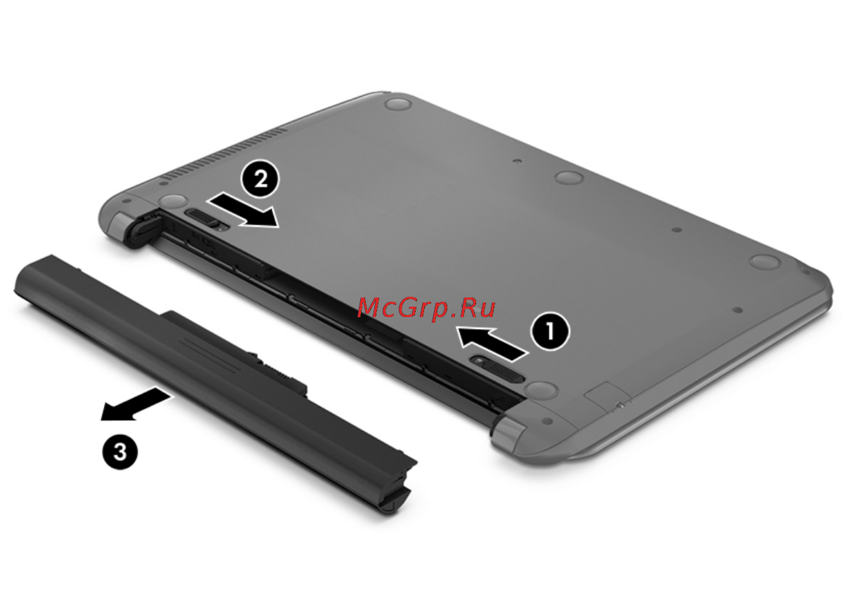 HP 14-ac002ur, n2h47ea [43/75] Поиск сведений о батарее