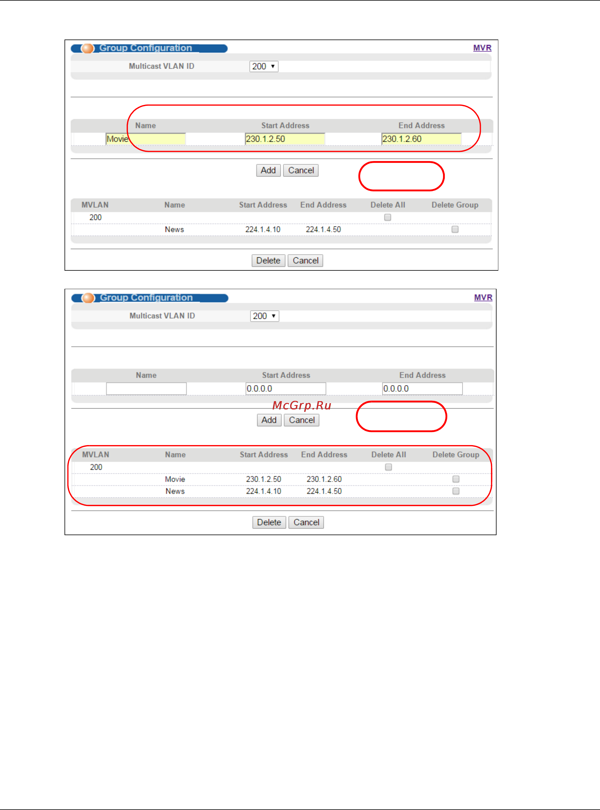 Zyxel MES3500-10 [202/370] Example