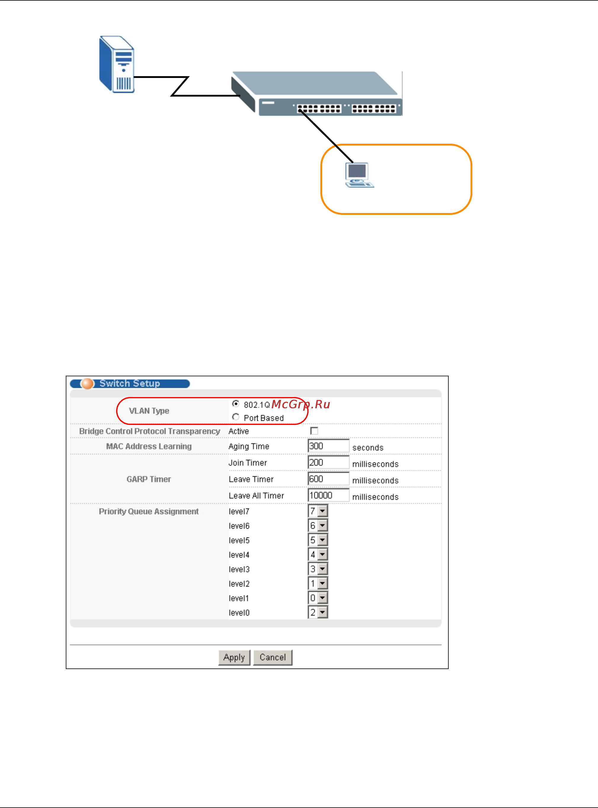 Zyxel MES3500-10 [51/370] Creating a vlan