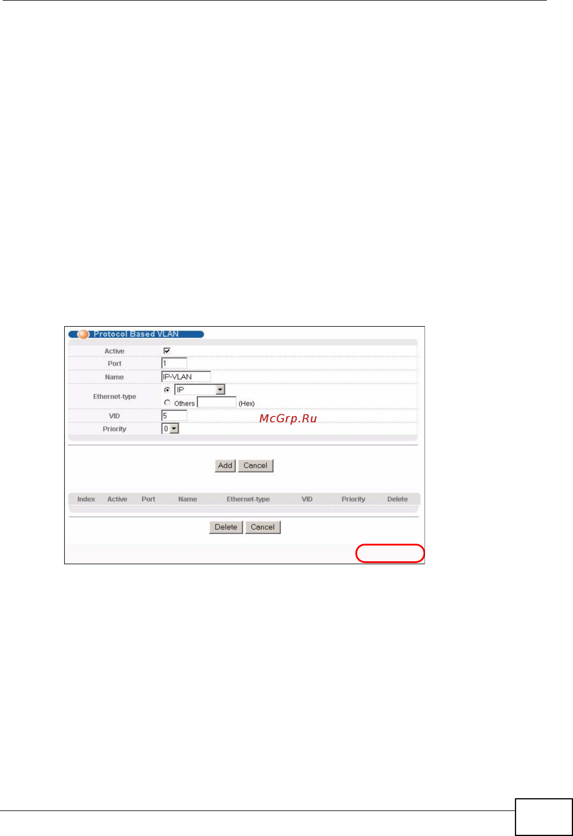 Zyxel XGS-4728F [131/491] Create an ip based vlan example