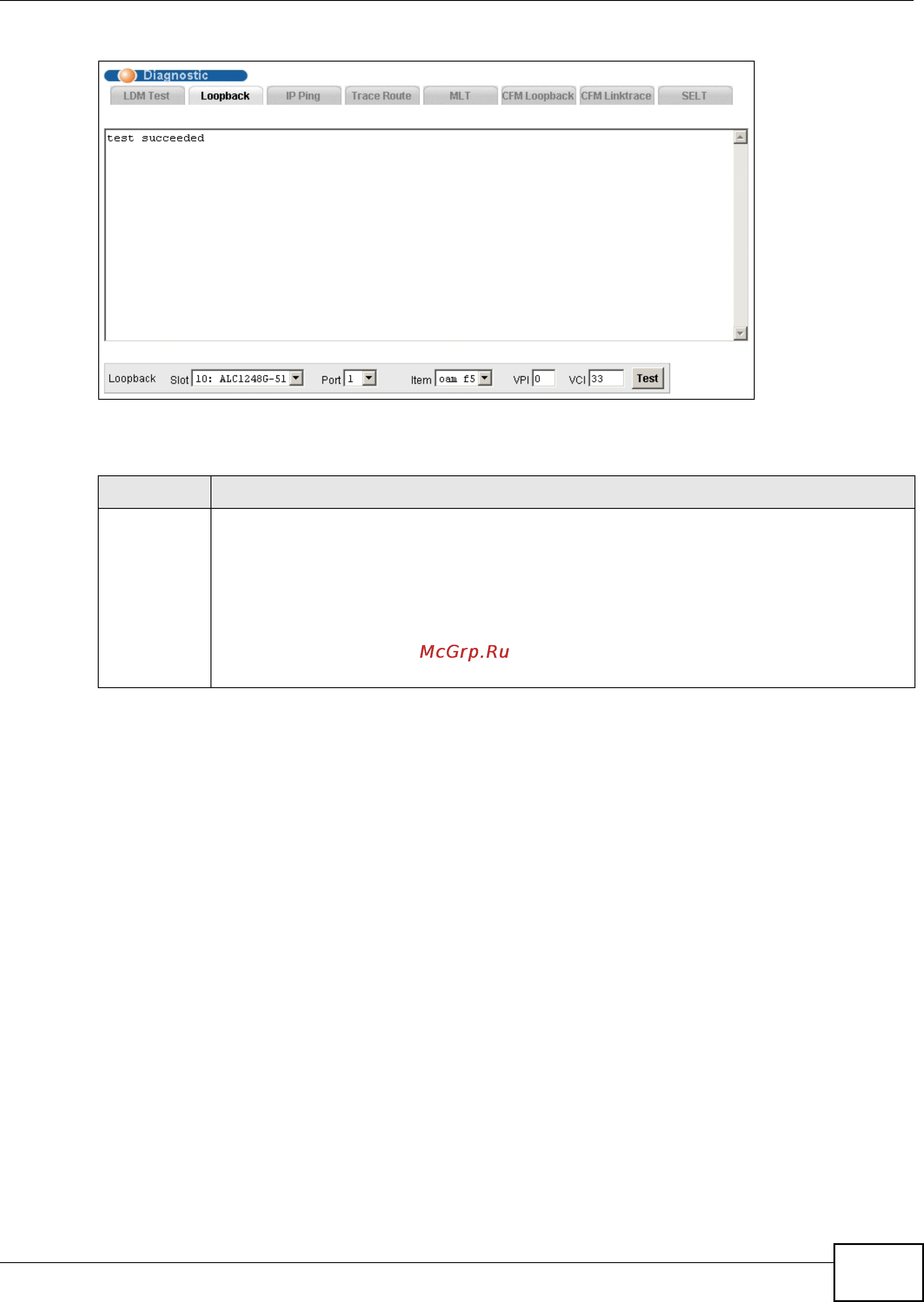 Zyxel IES-5106 [171/1156] Ip ping screen