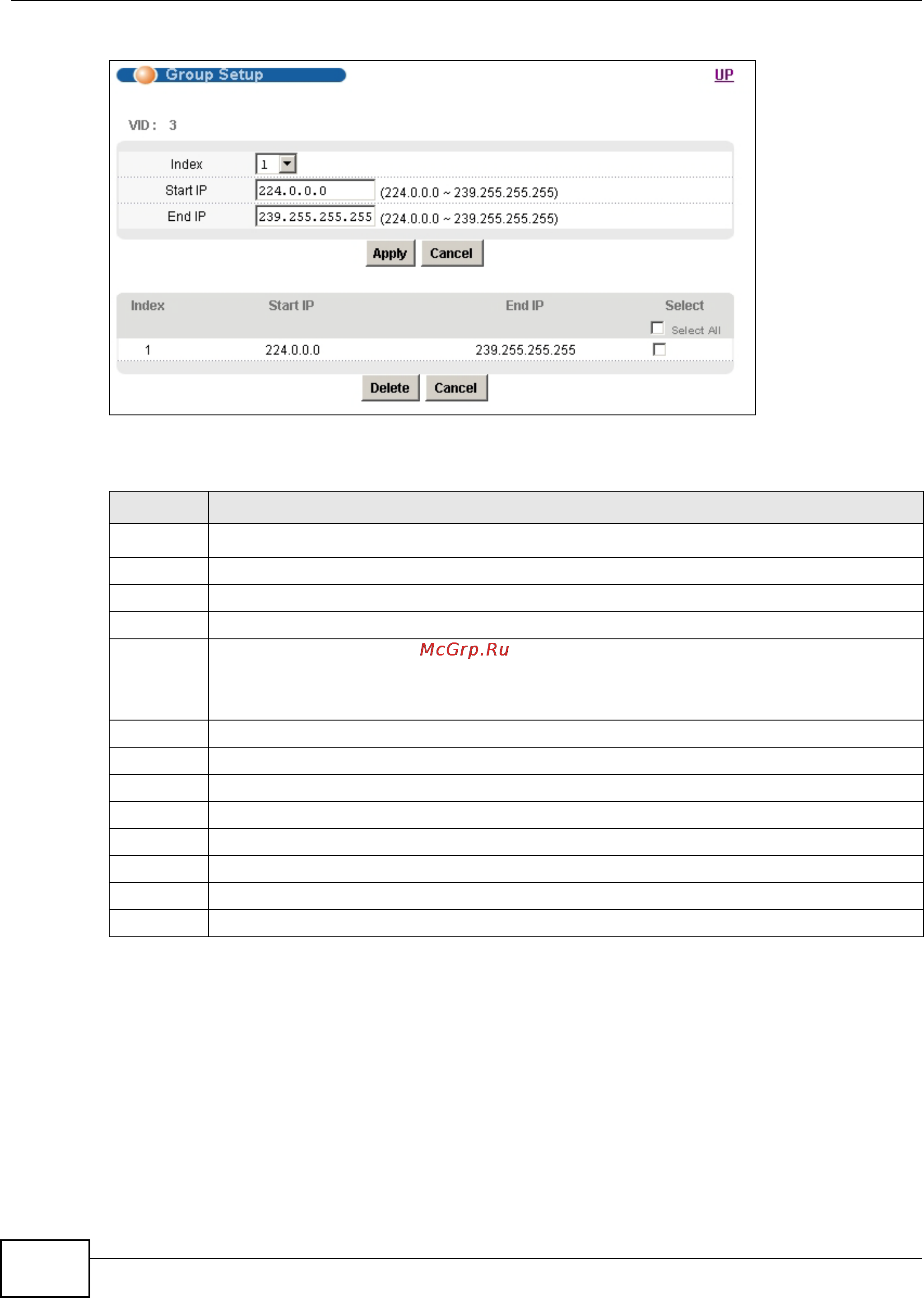 Zyxel IES-5112 [206/1156] Chapter 9 multicast screens
