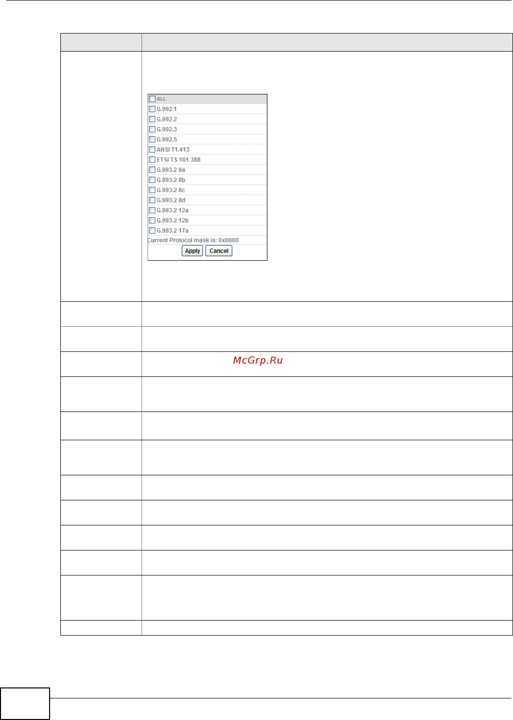 Zyxel IES-5106 [226/1156] Chapter 10 subscriber port setup screens