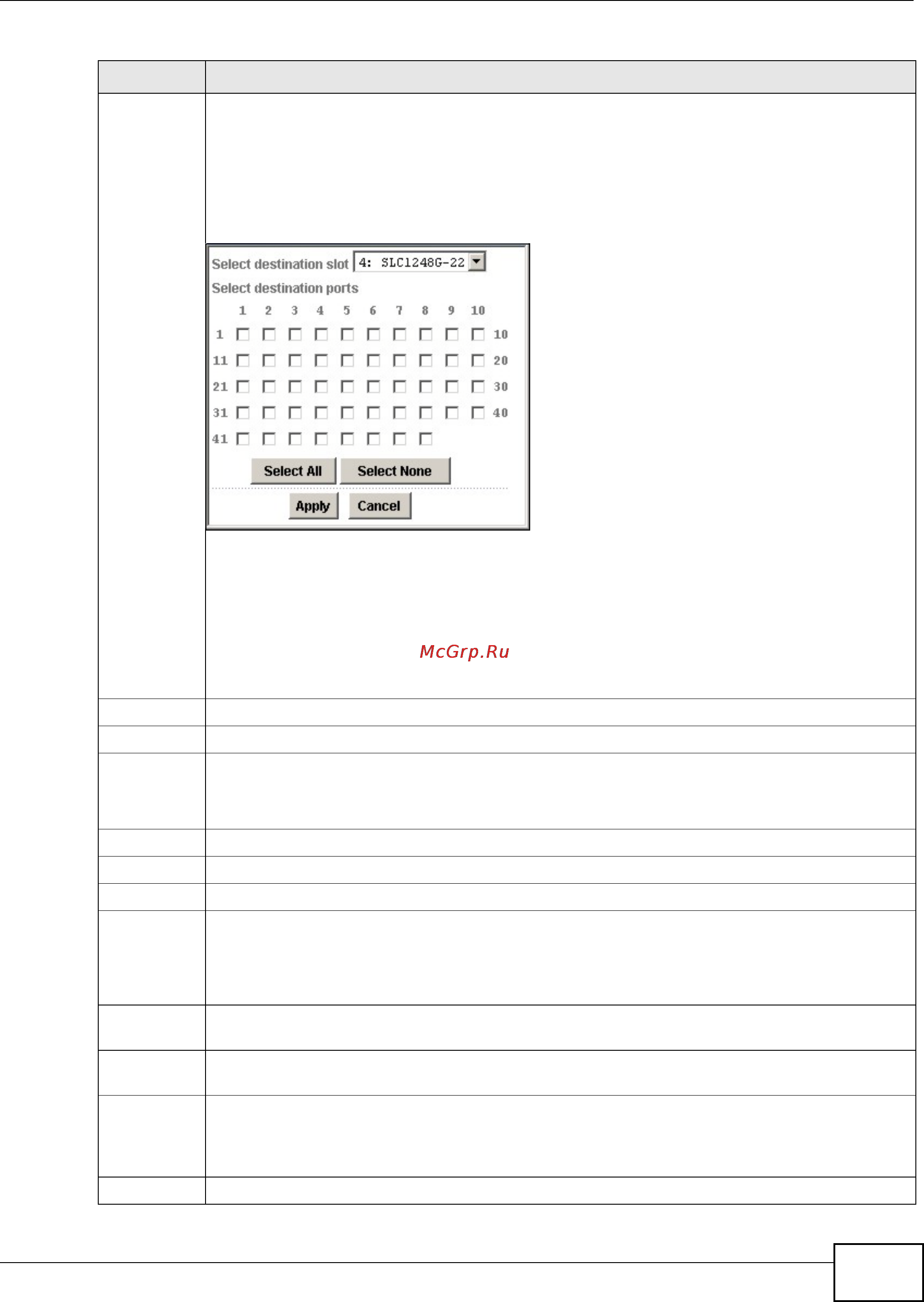 Zyxel IES-5112 [261/1156] Chapter 10 subscriber port setup screens