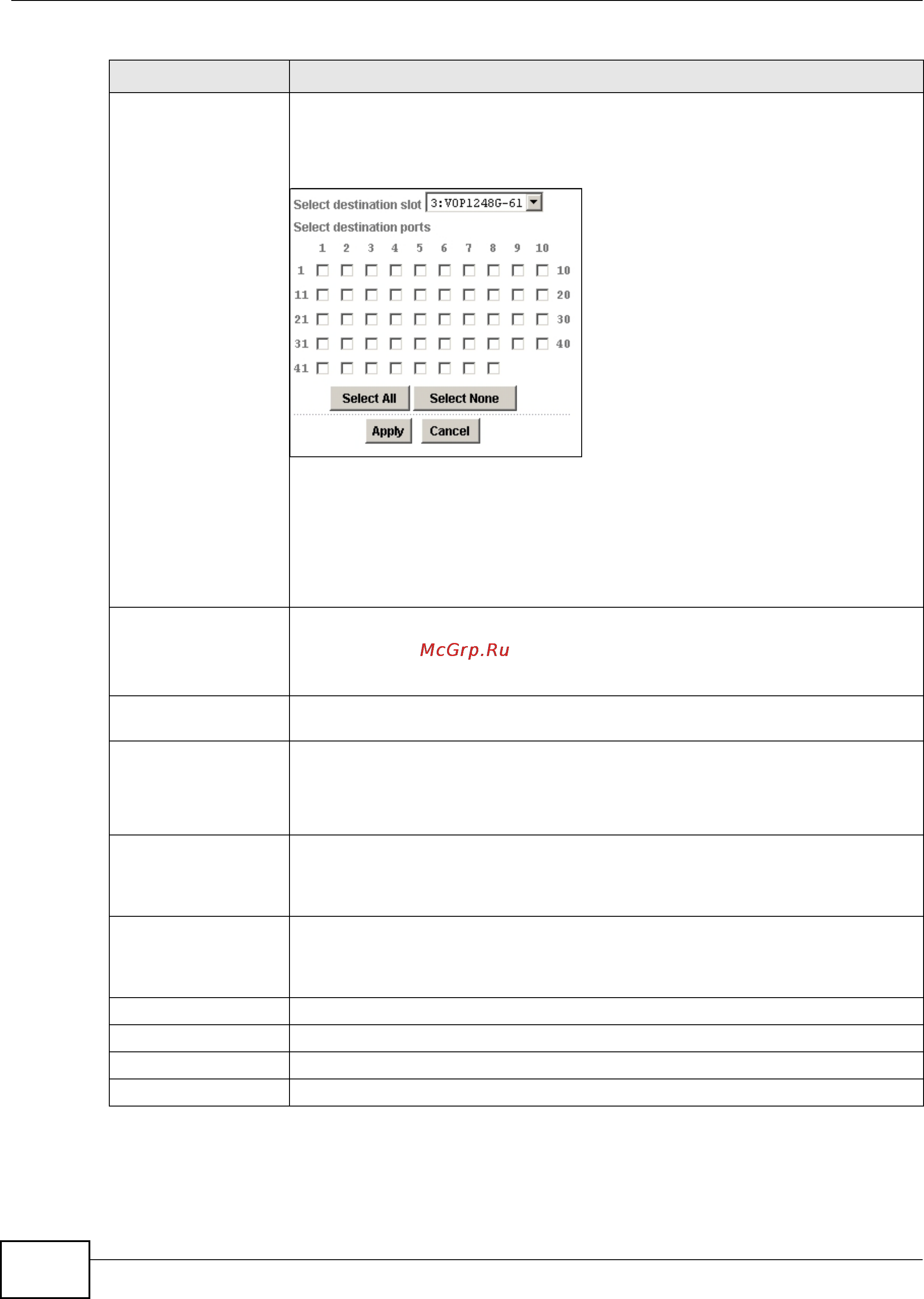 Zyxel IES-5106 [294/1156] Chapter 10 subscriber port setup screens