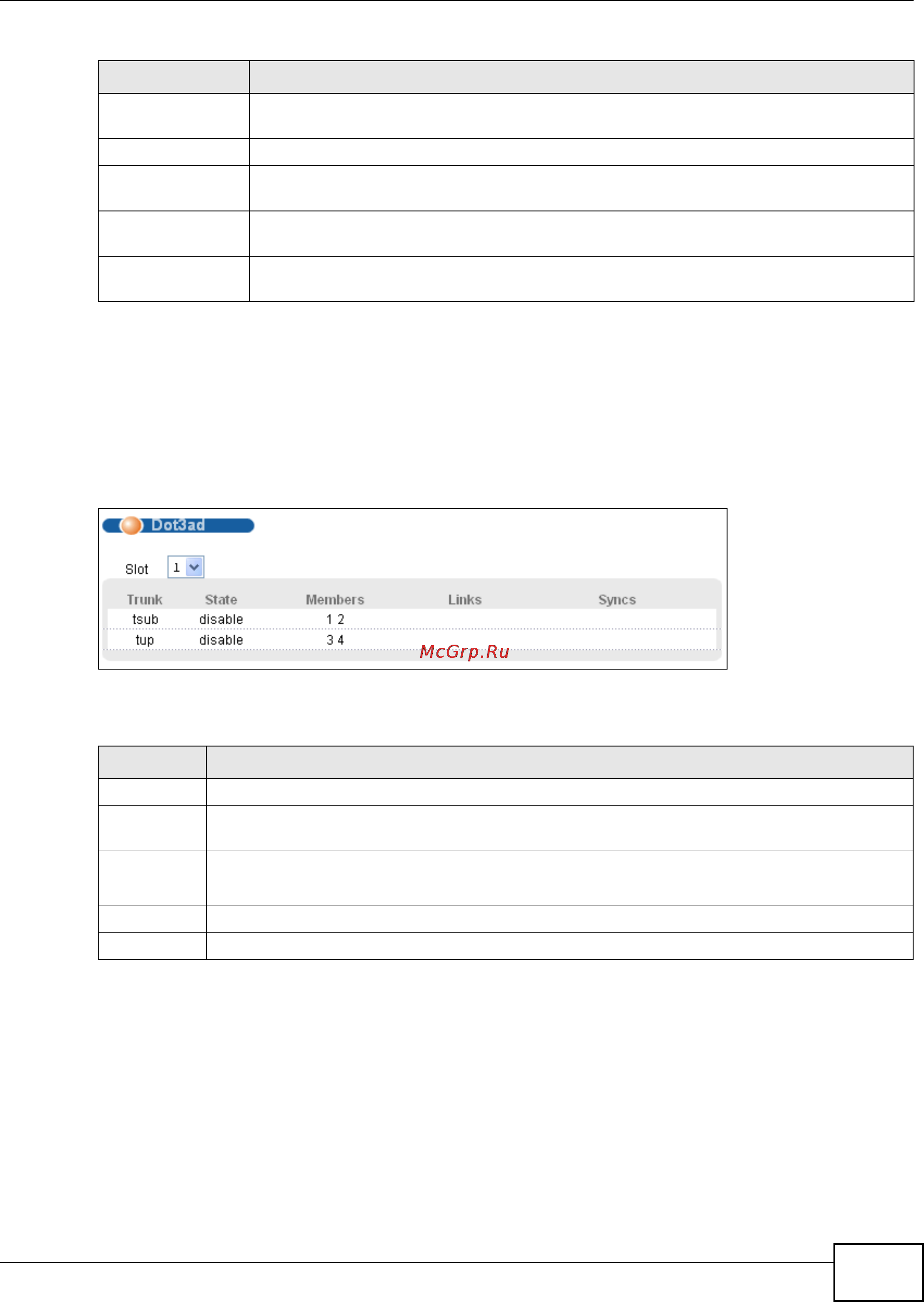 Zyxel IES-5106 [471/1156] Chapter 13 statistics screens