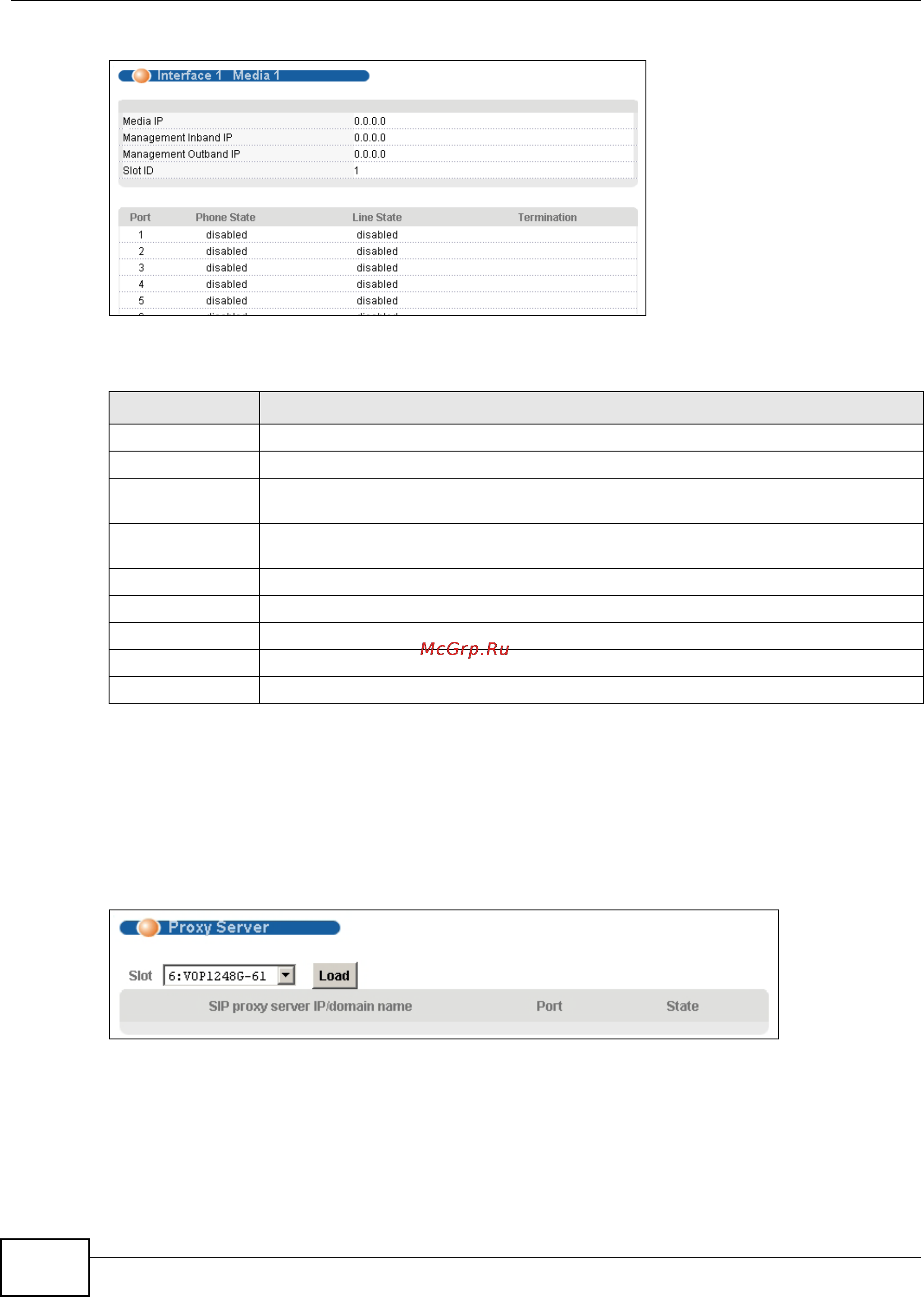 Zyxel IES-5106 [488/1156] Proxy server statistics