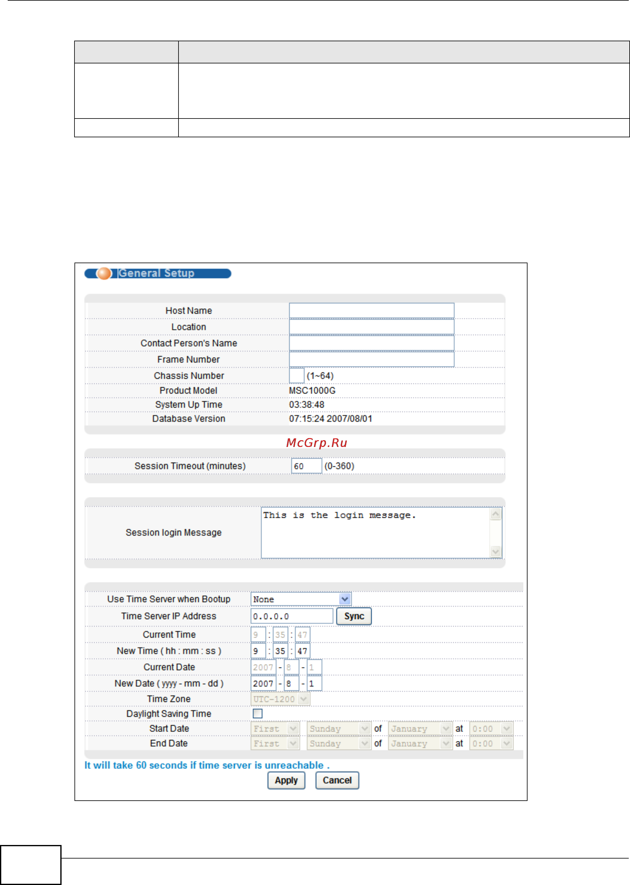 Zyxel IES-5106 [570/1156] General setup