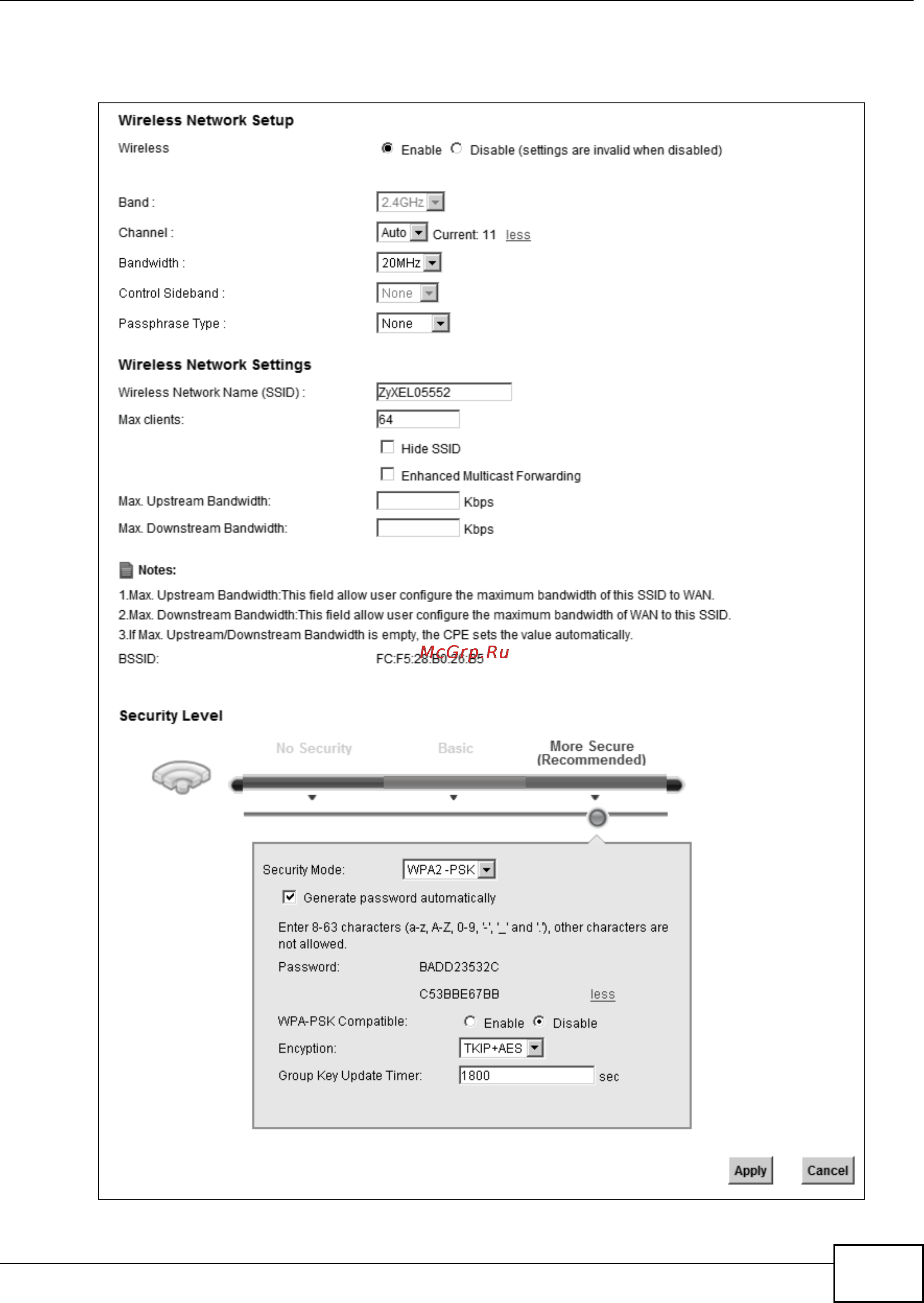 Zyxel VMG1312-B10B Инструкция по эксплуатации онлайн [103/394] 154553