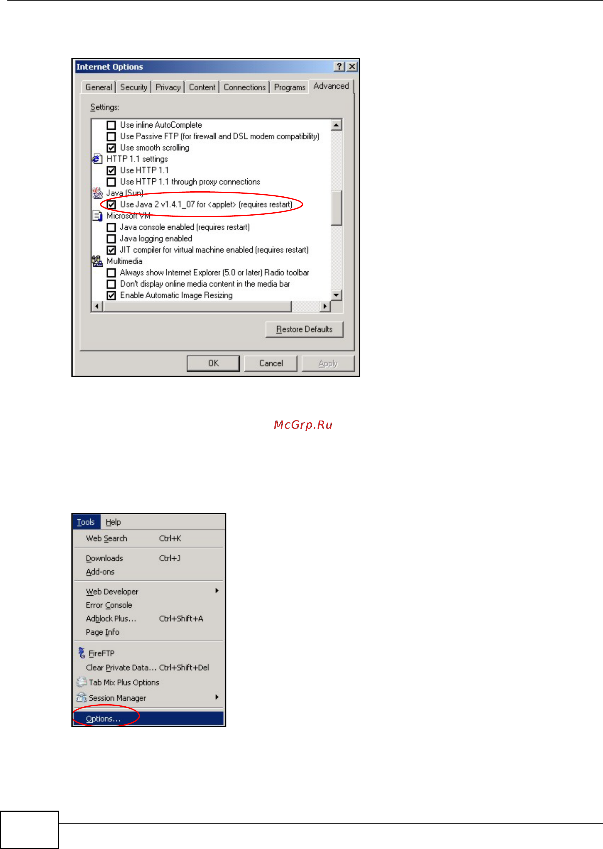 Zyxel VMG1312-B10B [354/394] Mozilla firefox