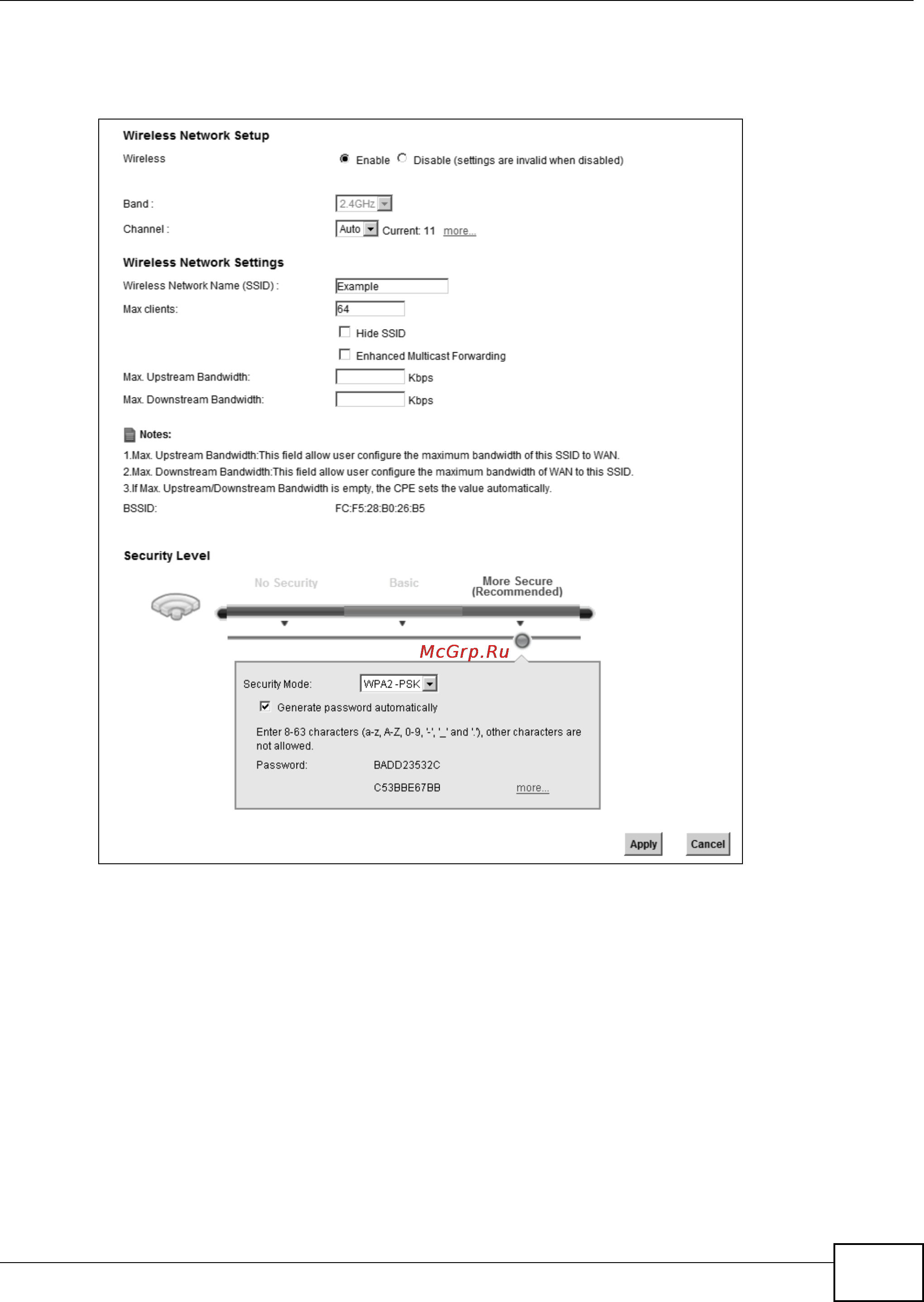 Zyxel VMG1312-B10B Инструкция по эксплуатации онлайн [37/394] 154553