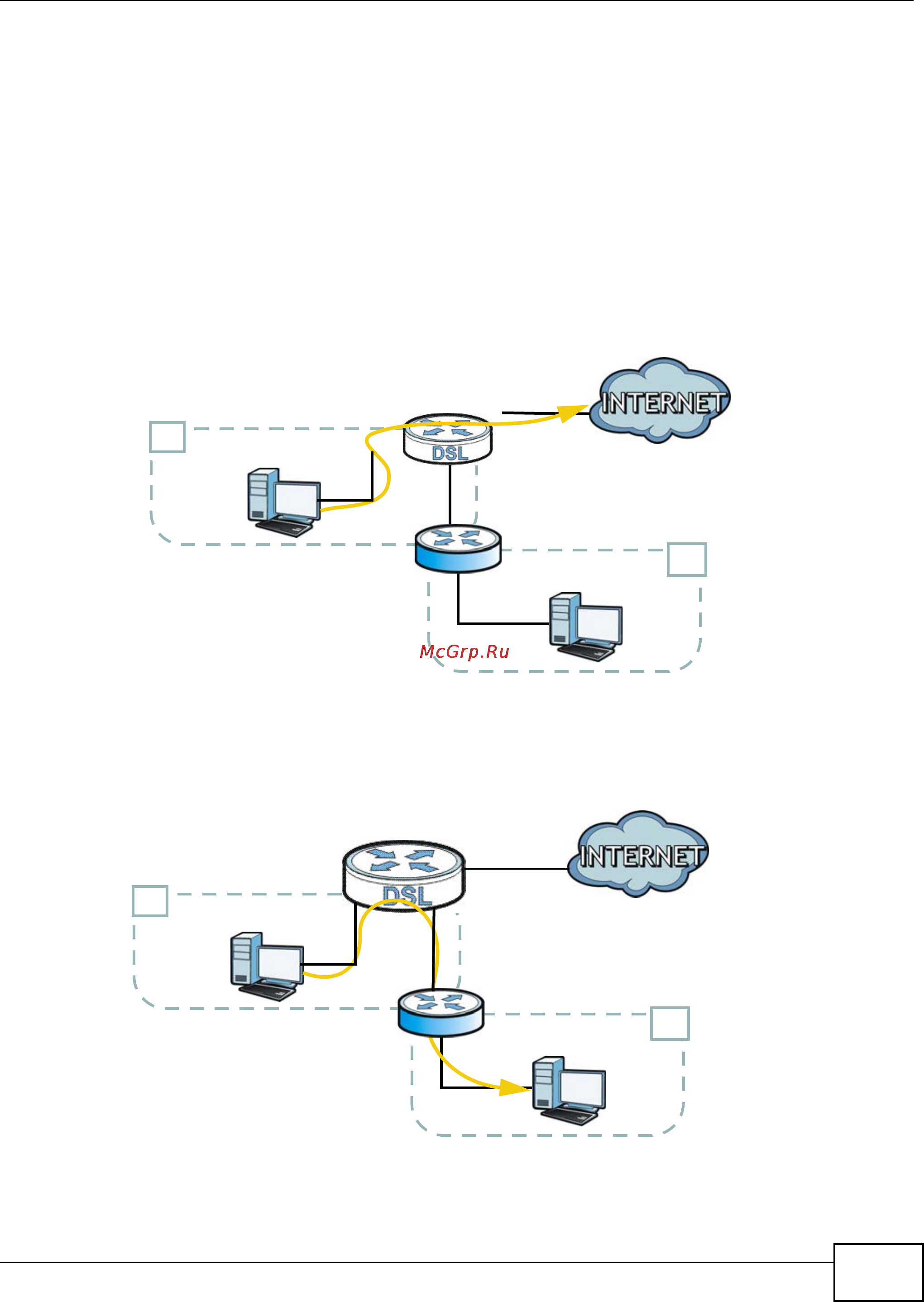 Zyxel VMG1312-B10B [47/394] Configuring static route for routing to another network