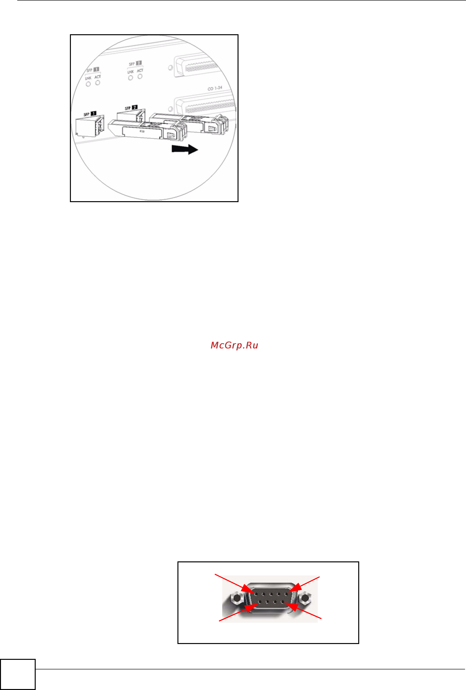 Zyxel IES-1248 EE [64/544] Console port connection