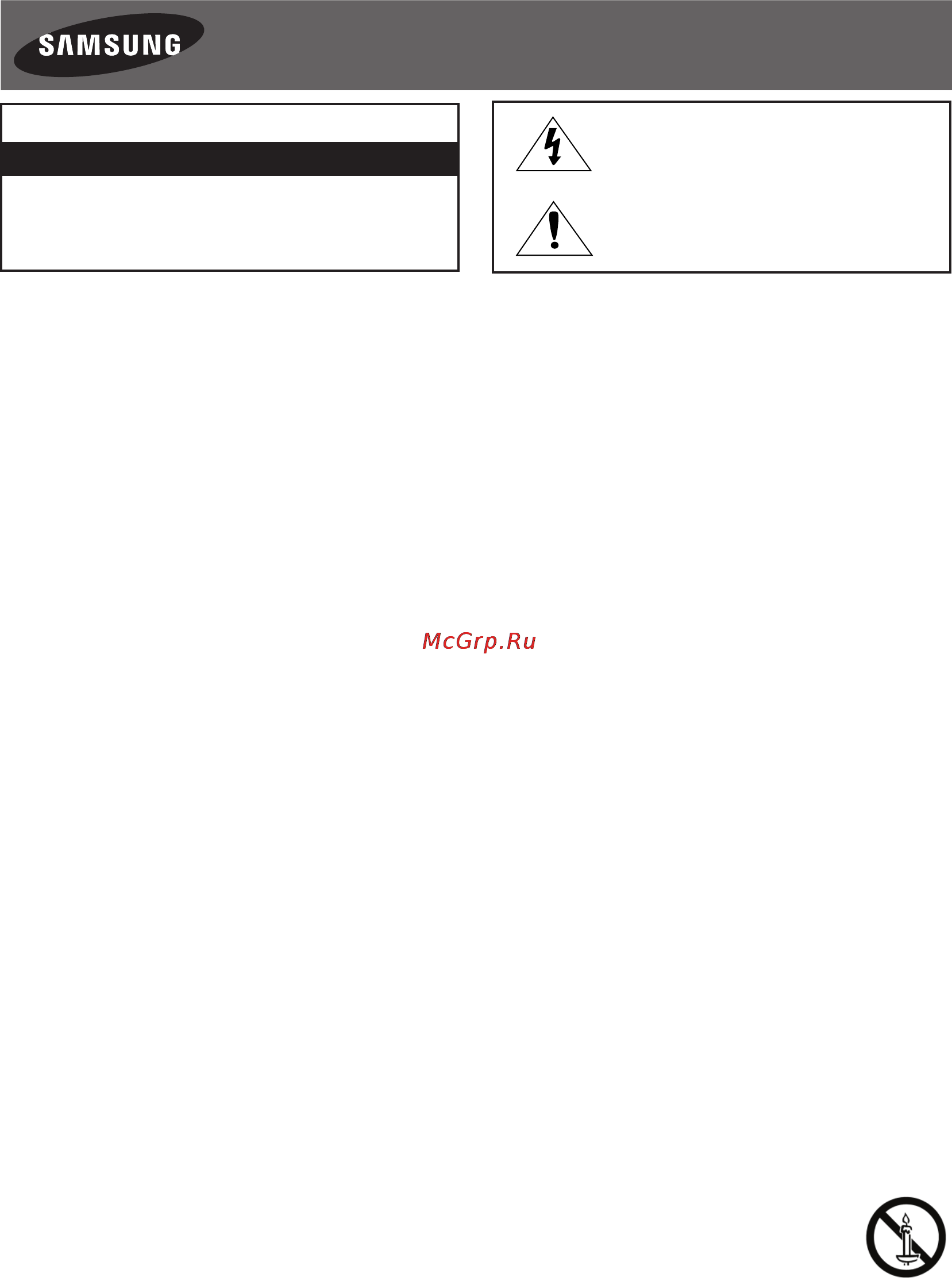 Samsung UE48JU6000U [16/60] Warning important safety instructions