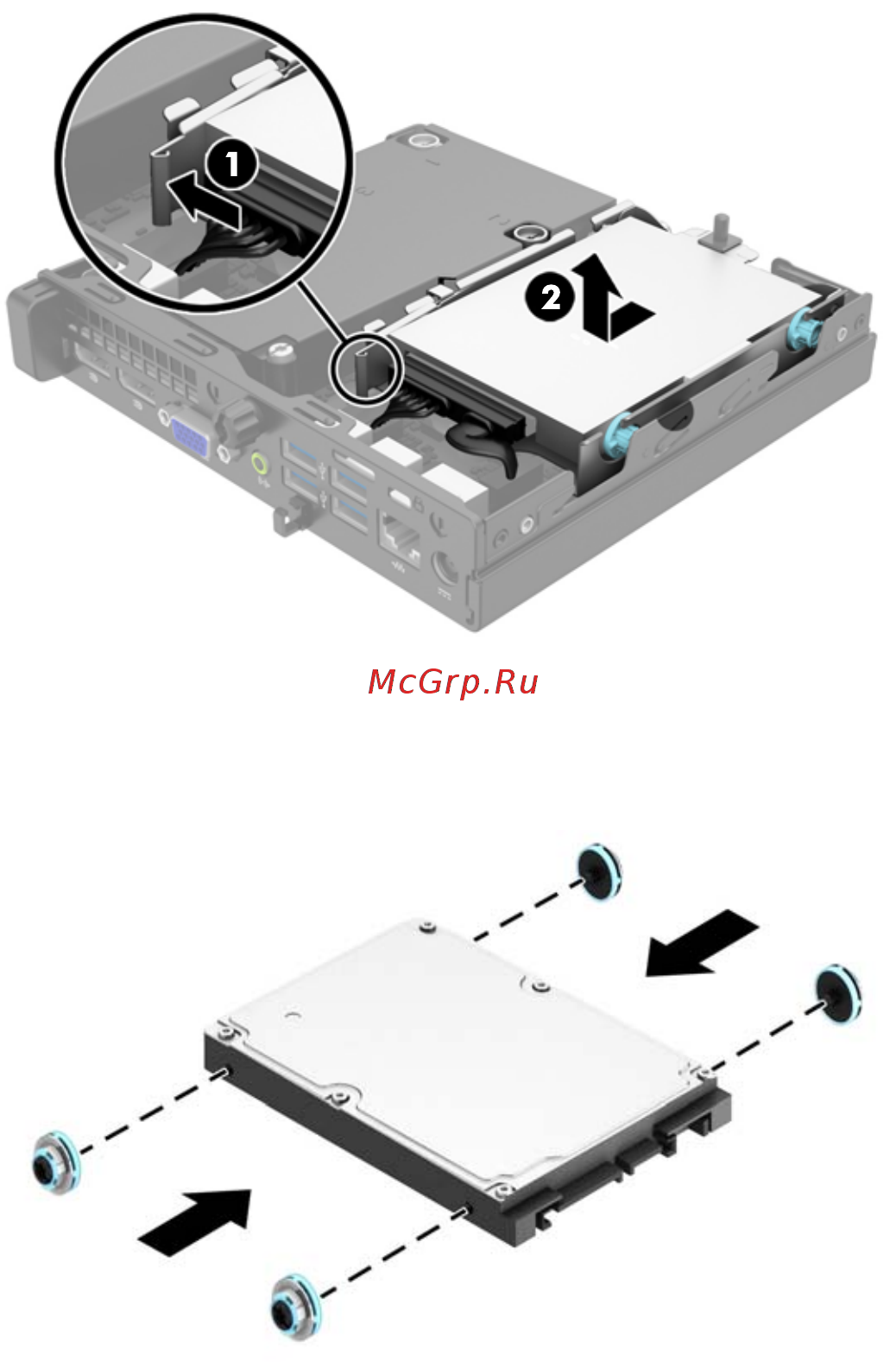 HP prodesk 400 mini pc, n9e88es Инструкция по эксплуатации онлайн [21/38] 154820
