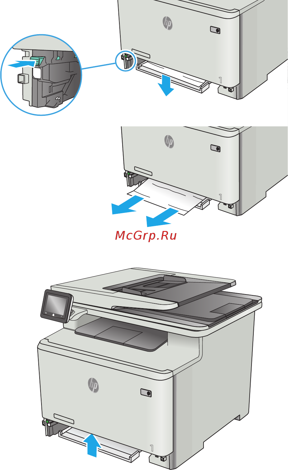 HP laserjet pro 400 color mfp m477fdw [146/186] Глава 9 решение проблем ruww